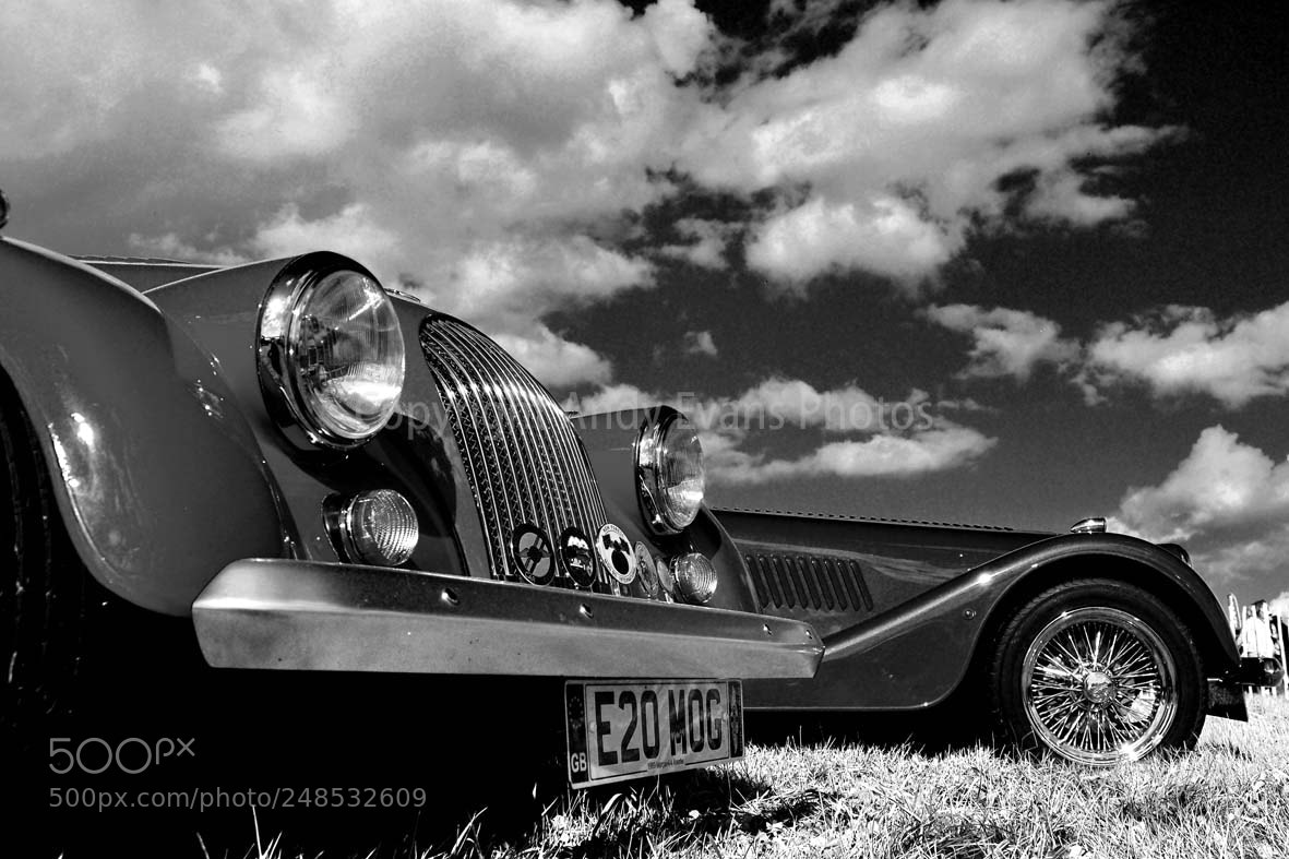 Nikon D3000 sample photo. Morgan classic british motor photography