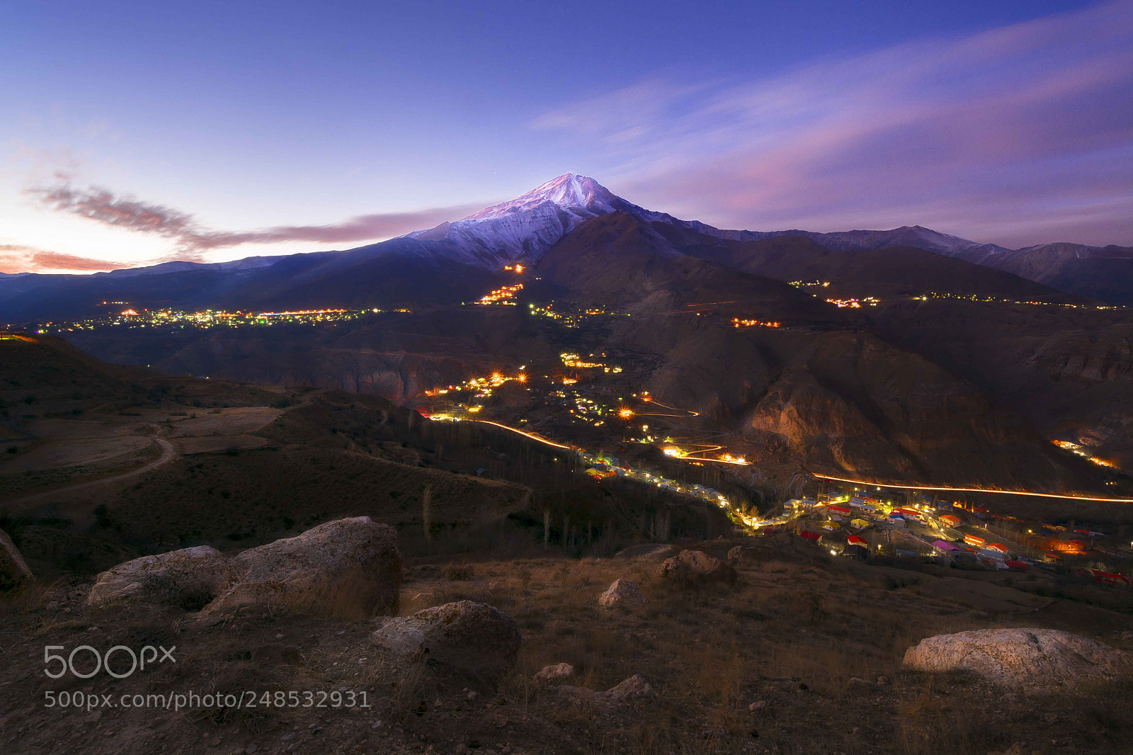 Nikon D7100 sample photo. Damavan mountain photography