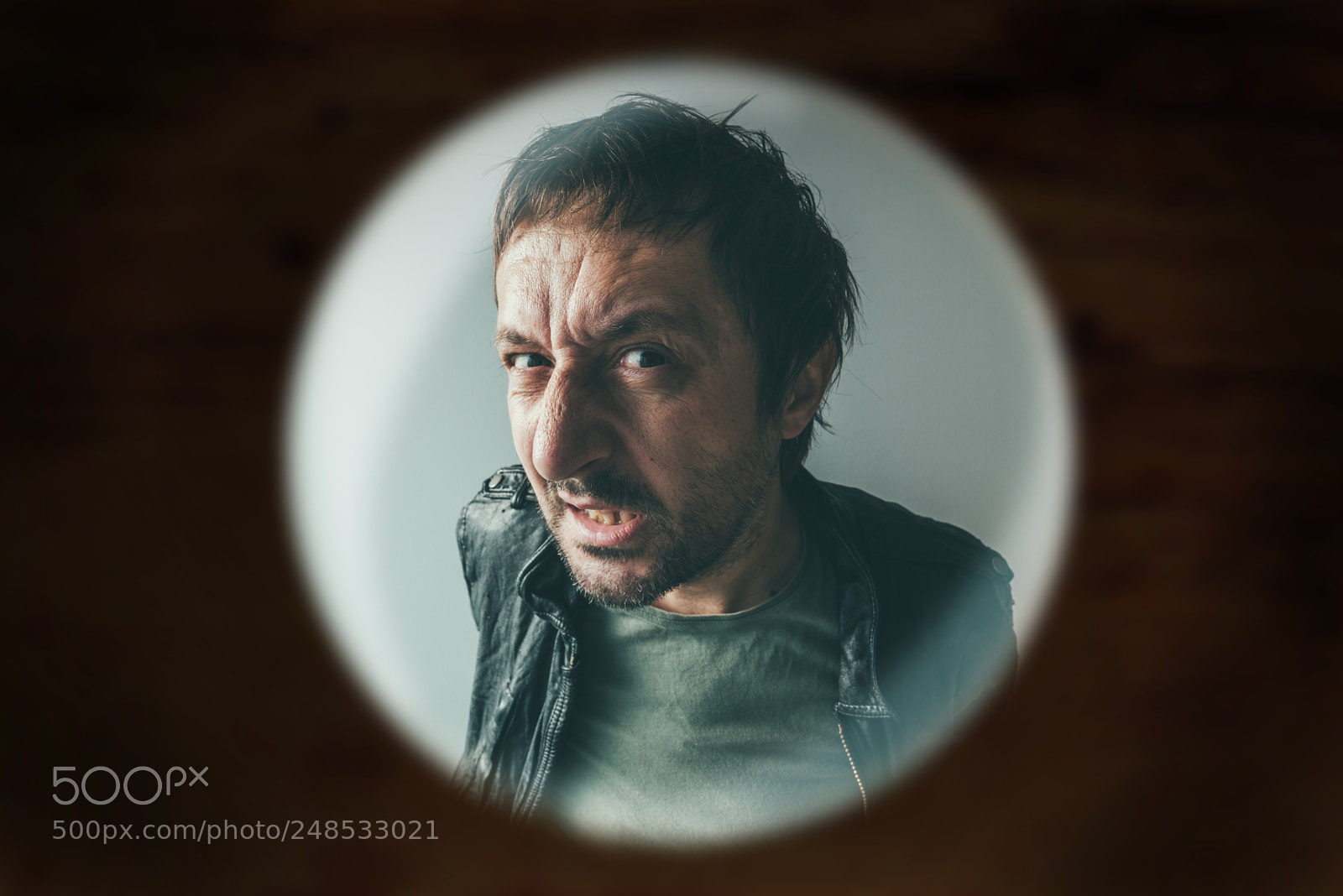 Nikon D810 sample photo. Angry man at the photography