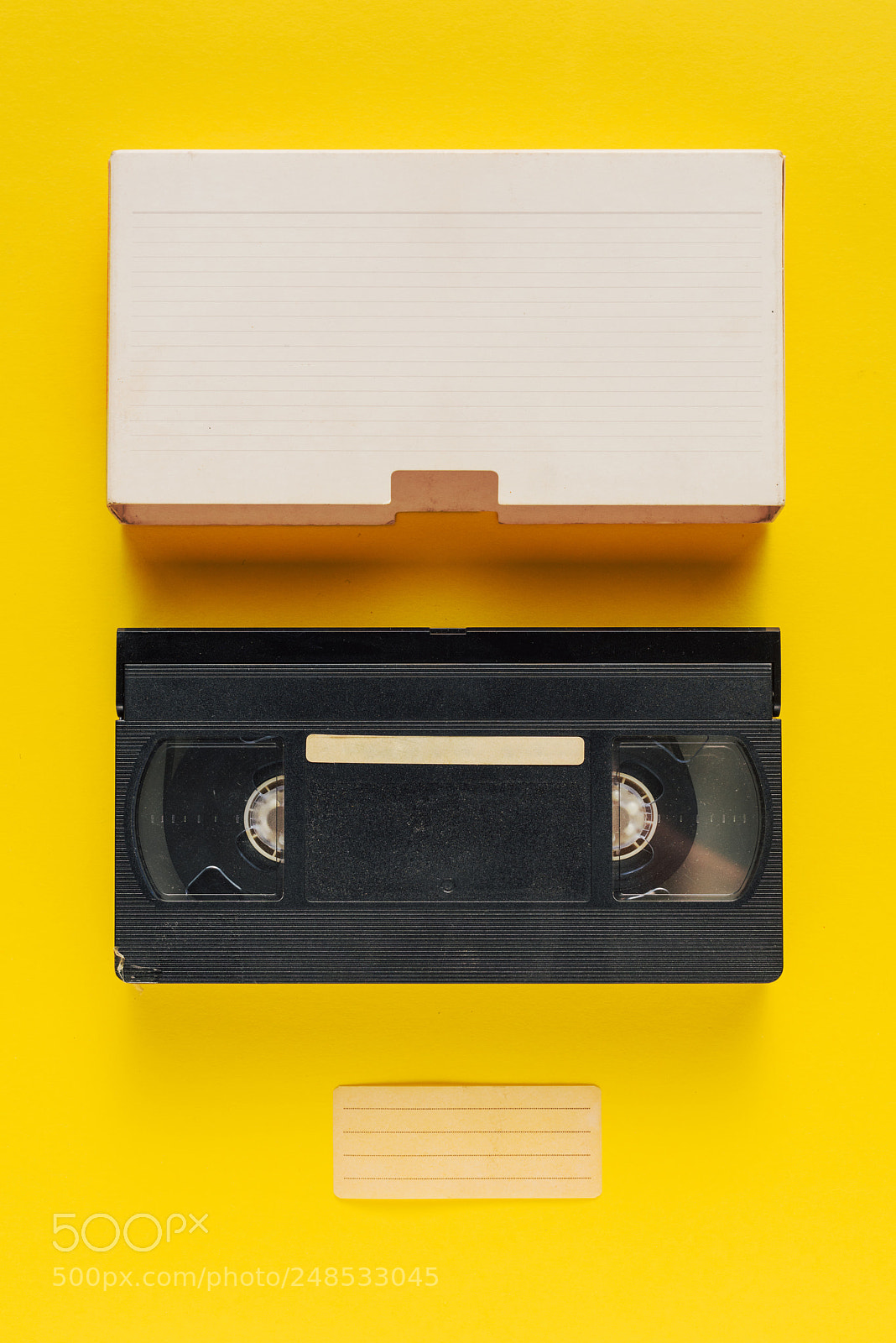 Nikon D810 sample photo. Blank used video casette photography