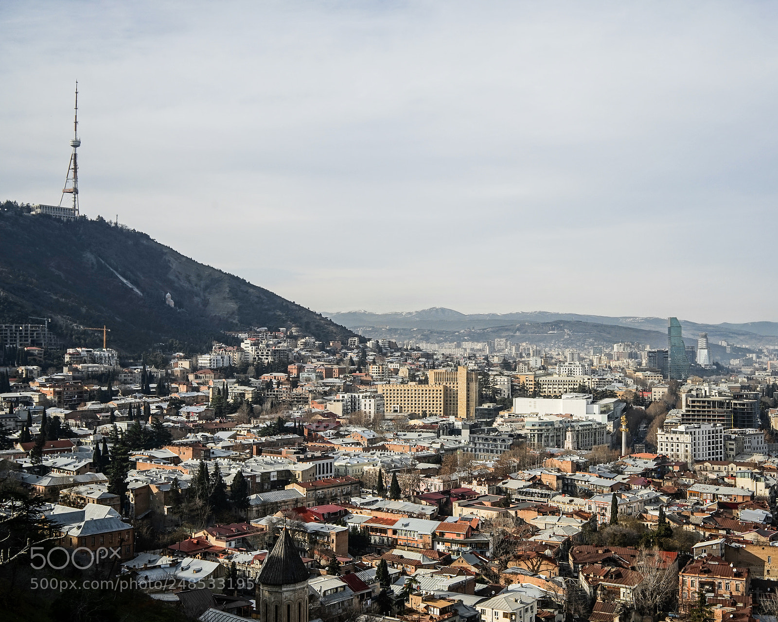 Sony a7 sample photo. тбилиси вид с нарикалы photography