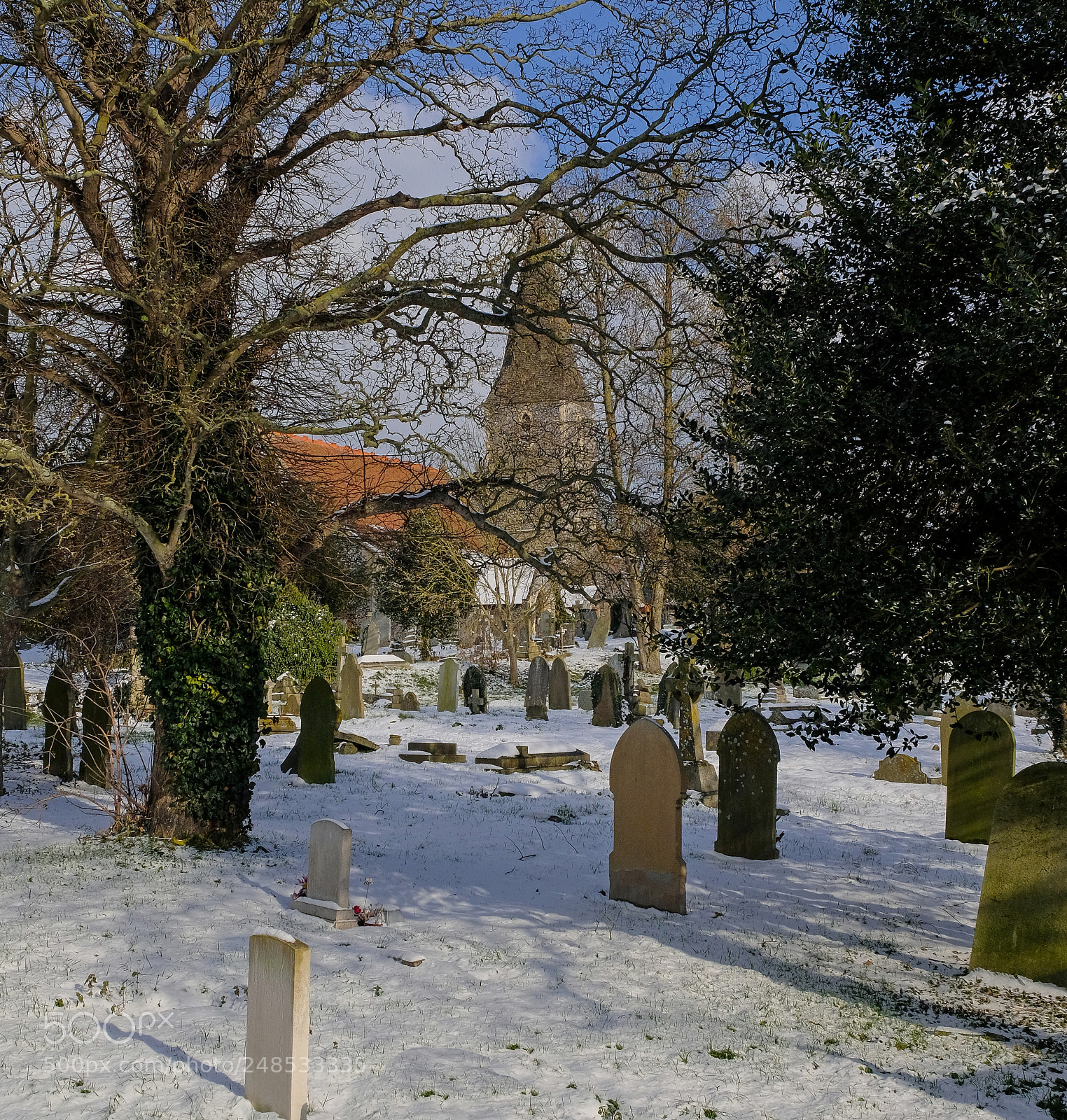 Fujifilm X-T2 sample photo. All saints churchyard birchington photography