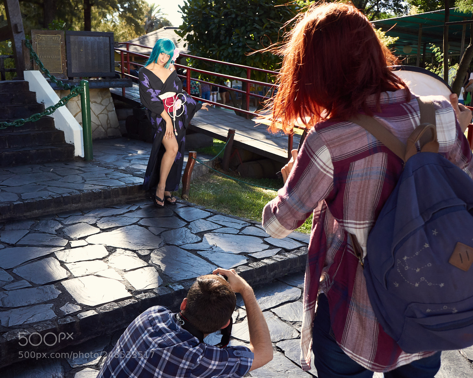 Sony a6000 sample photo. Cosplay photography in public photography
