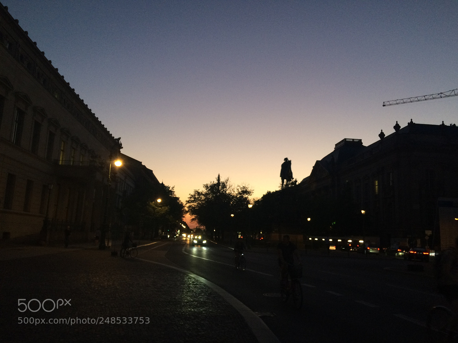 Apple iPhone 5s sample photo. Night at berlin photography