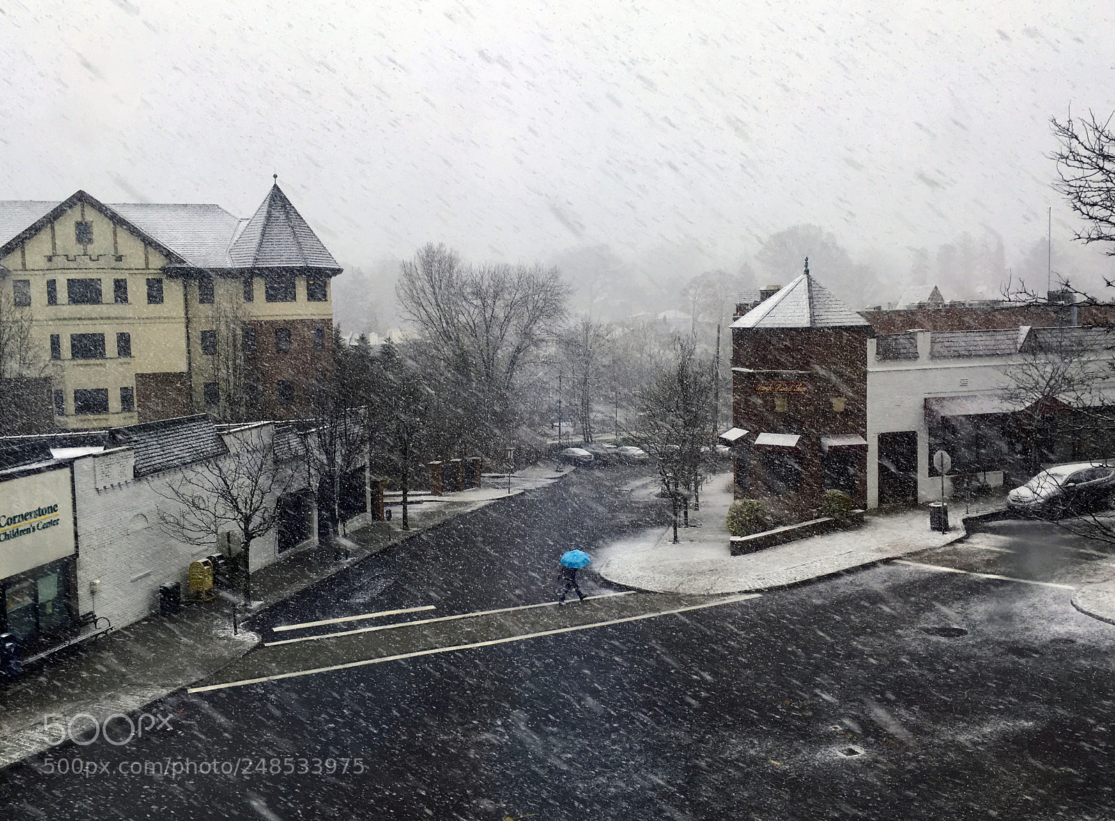 Apple iPhone SE sample photo. A snowy day in photography