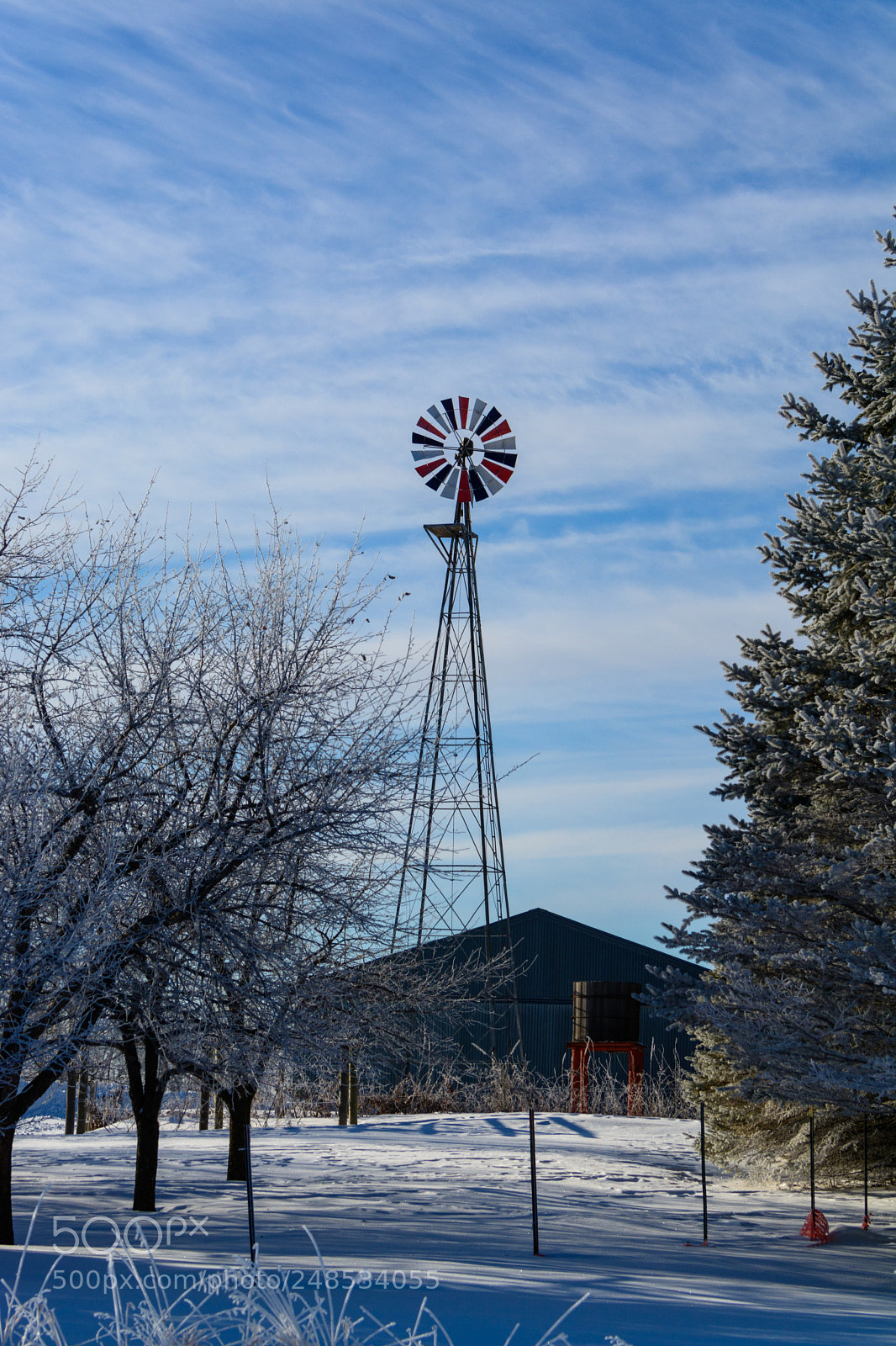 Nikon D7100 sample photo. Colorful windmill photography
