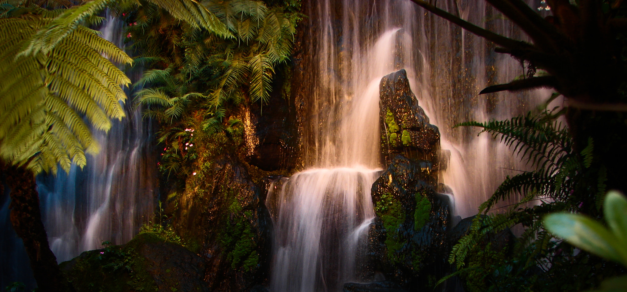 Sony DSC-H2 sample photo. Waterfall photography