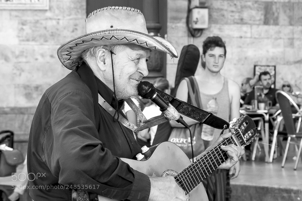 Fujifilm X-E1 sample photo. The music as life photography