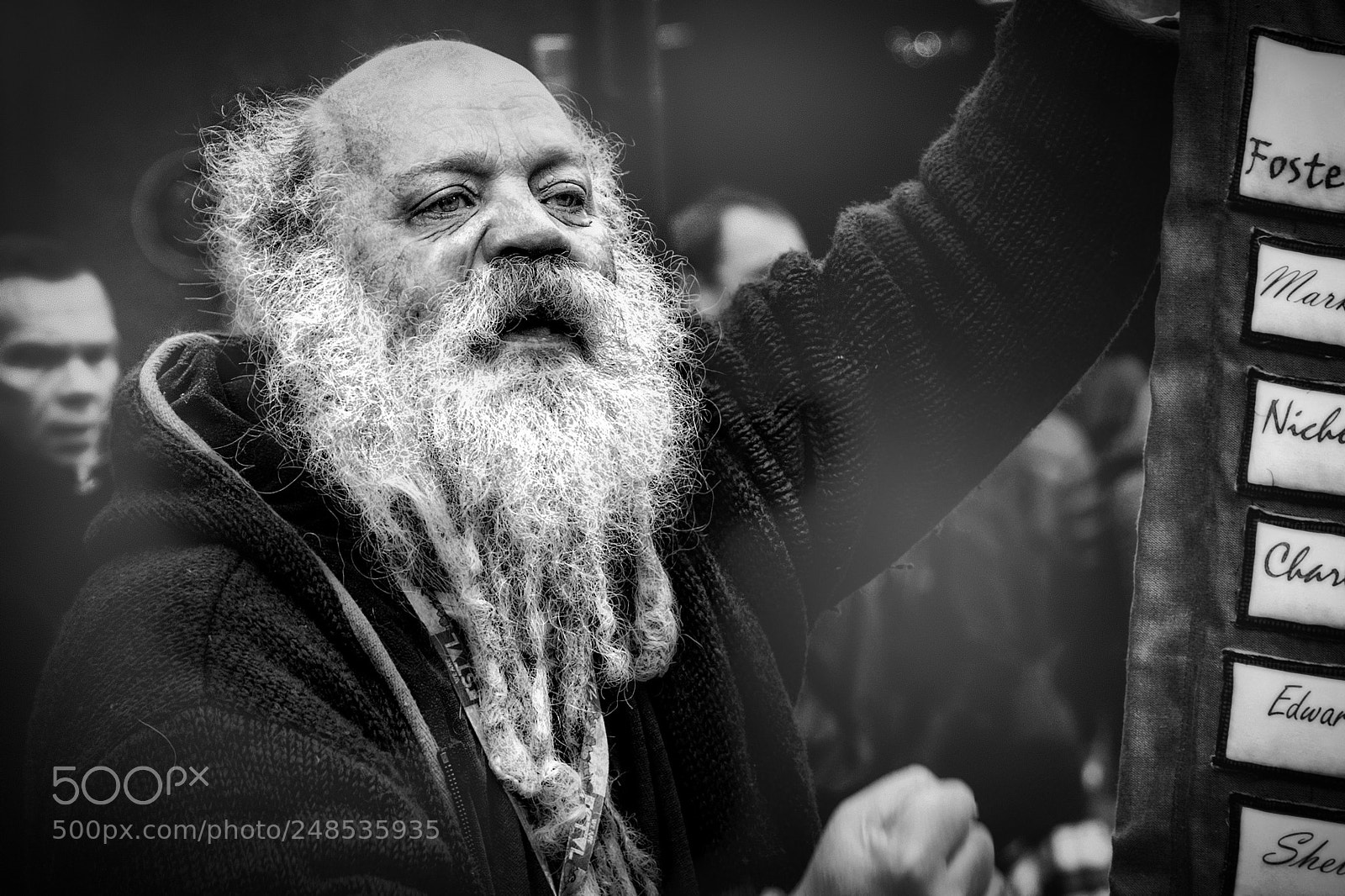 Sony Alpha DSLR-A850 sample photo. Bearded man photography