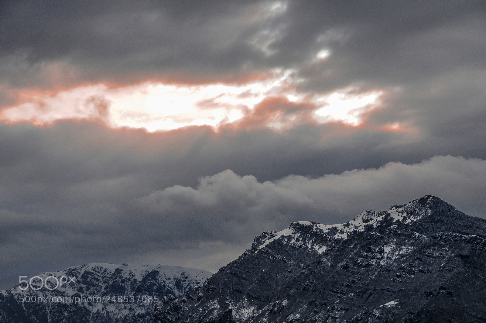 Nikon D300 sample photo. Gash in the sky photography
