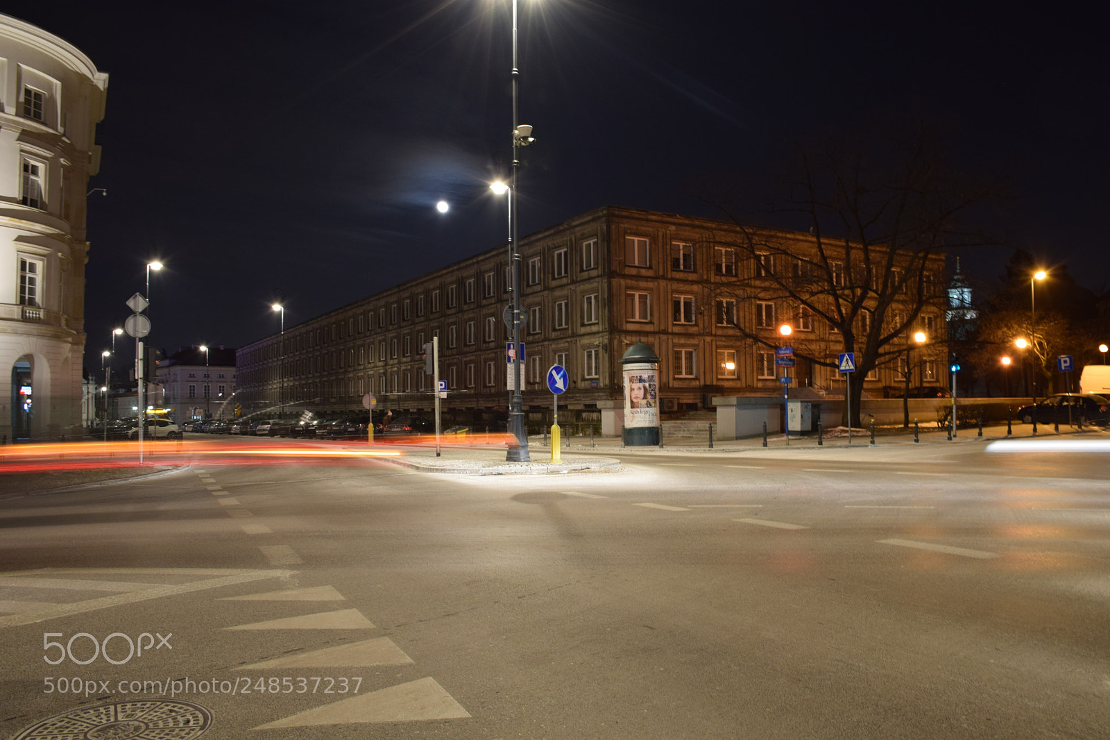 Nikon D5300 sample photo. Warsaw one nigth, one photography
