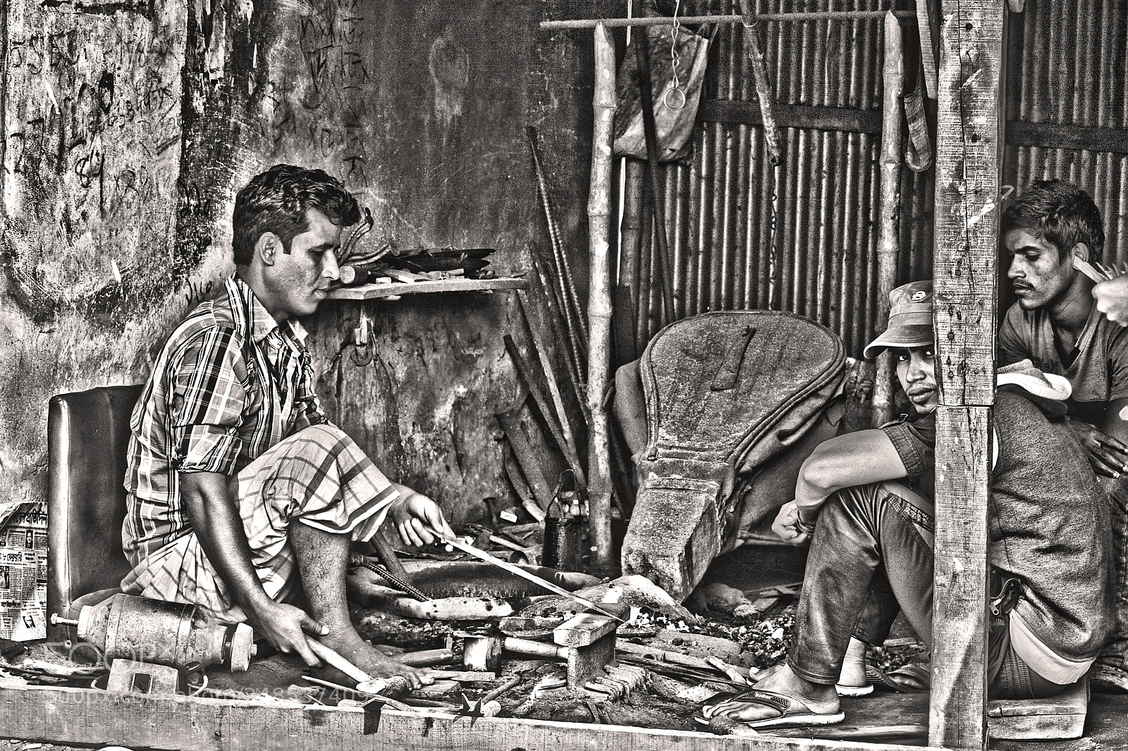 Nikon D7100 sample photo. Blacksmith photography