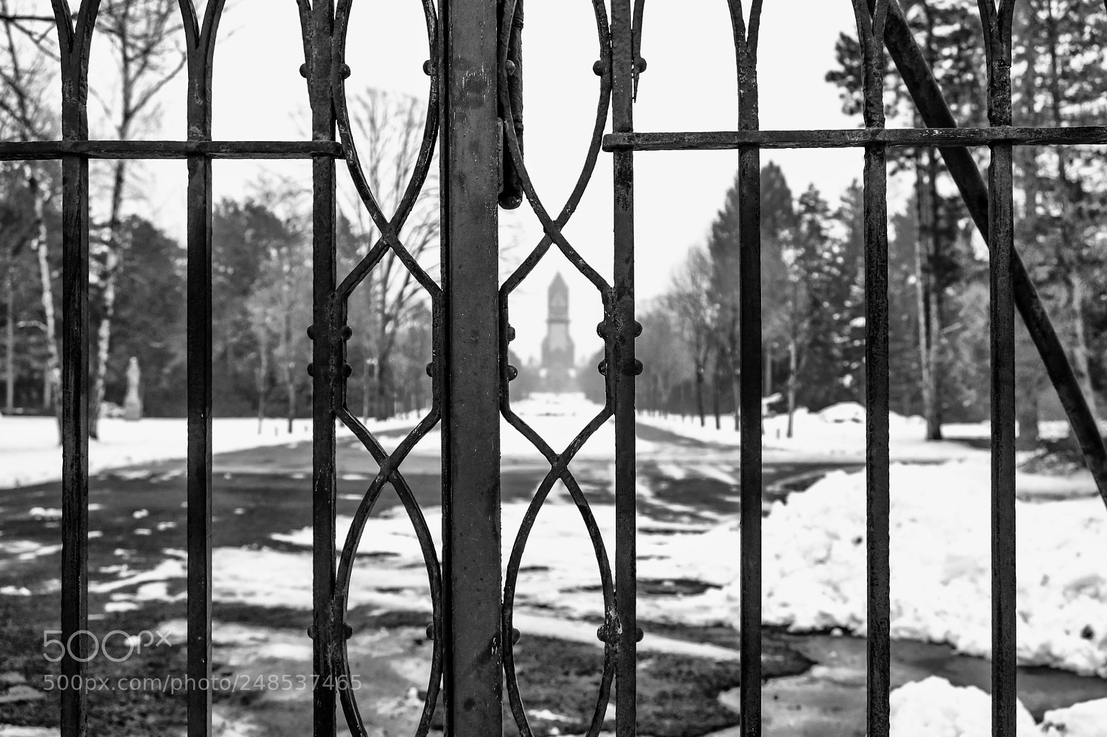 Fujifilm X-T20 sample photo. Cemetery gate photography