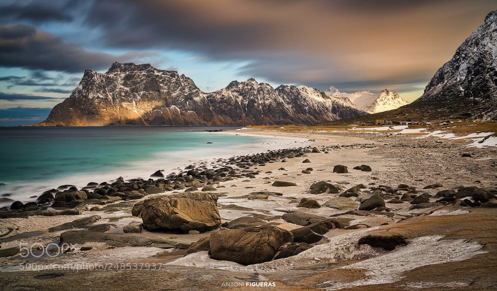 Sony a7R II sample photo. Utakleiv beach, panorama photography
