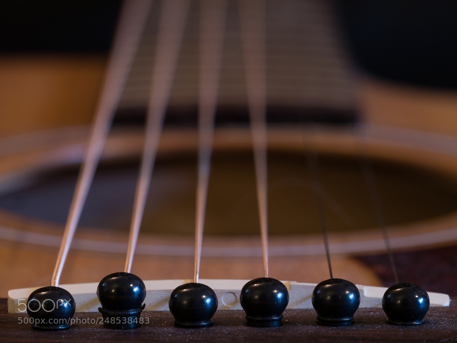 Panasonic Lumix DMC-G85 (Lumix DMC-G80) sample photo. Guitar bridge photography