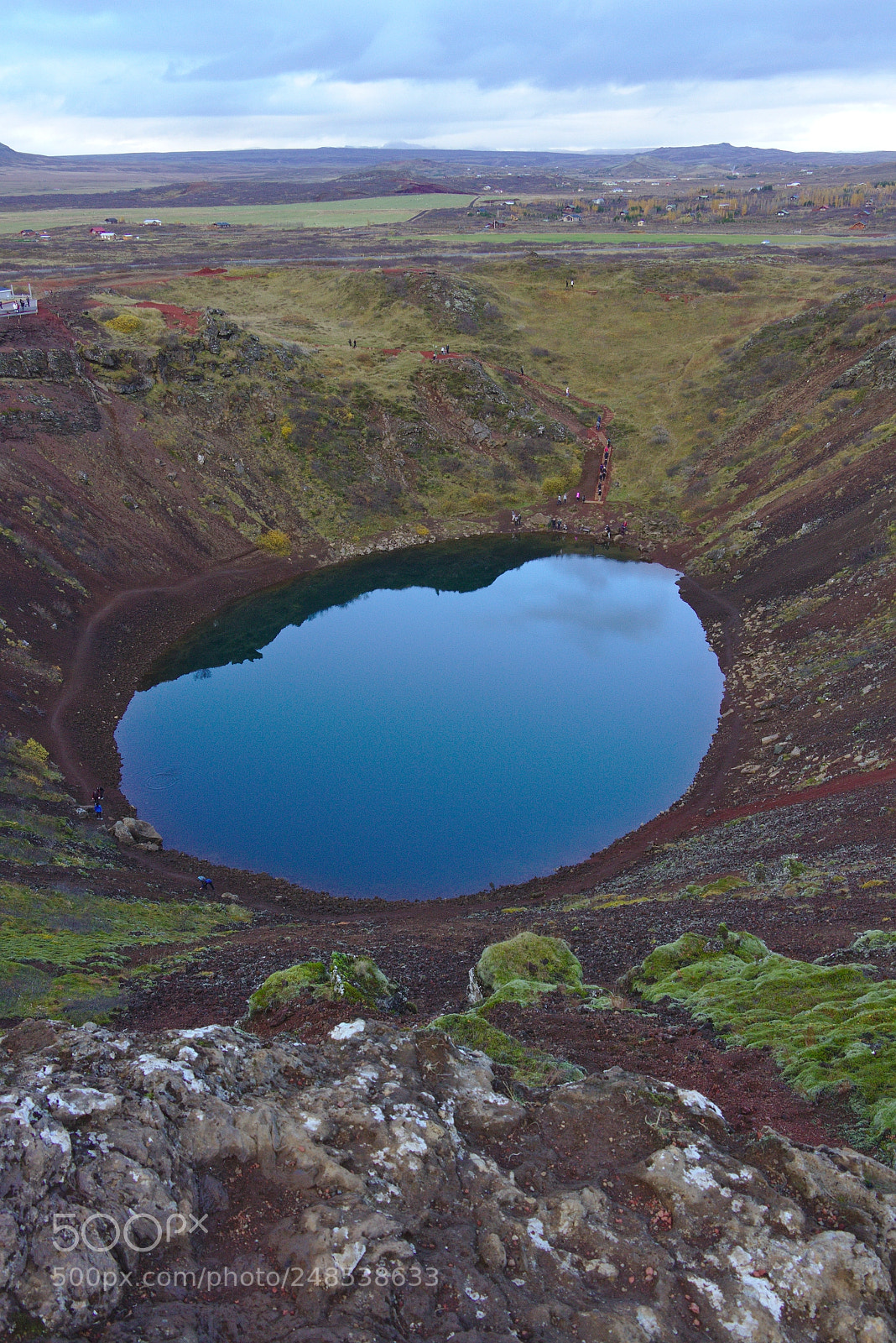 Canon EOS 700D (EOS Rebel T5i / EOS Kiss X7i) sample photo. Stunning kerid crater lake photography