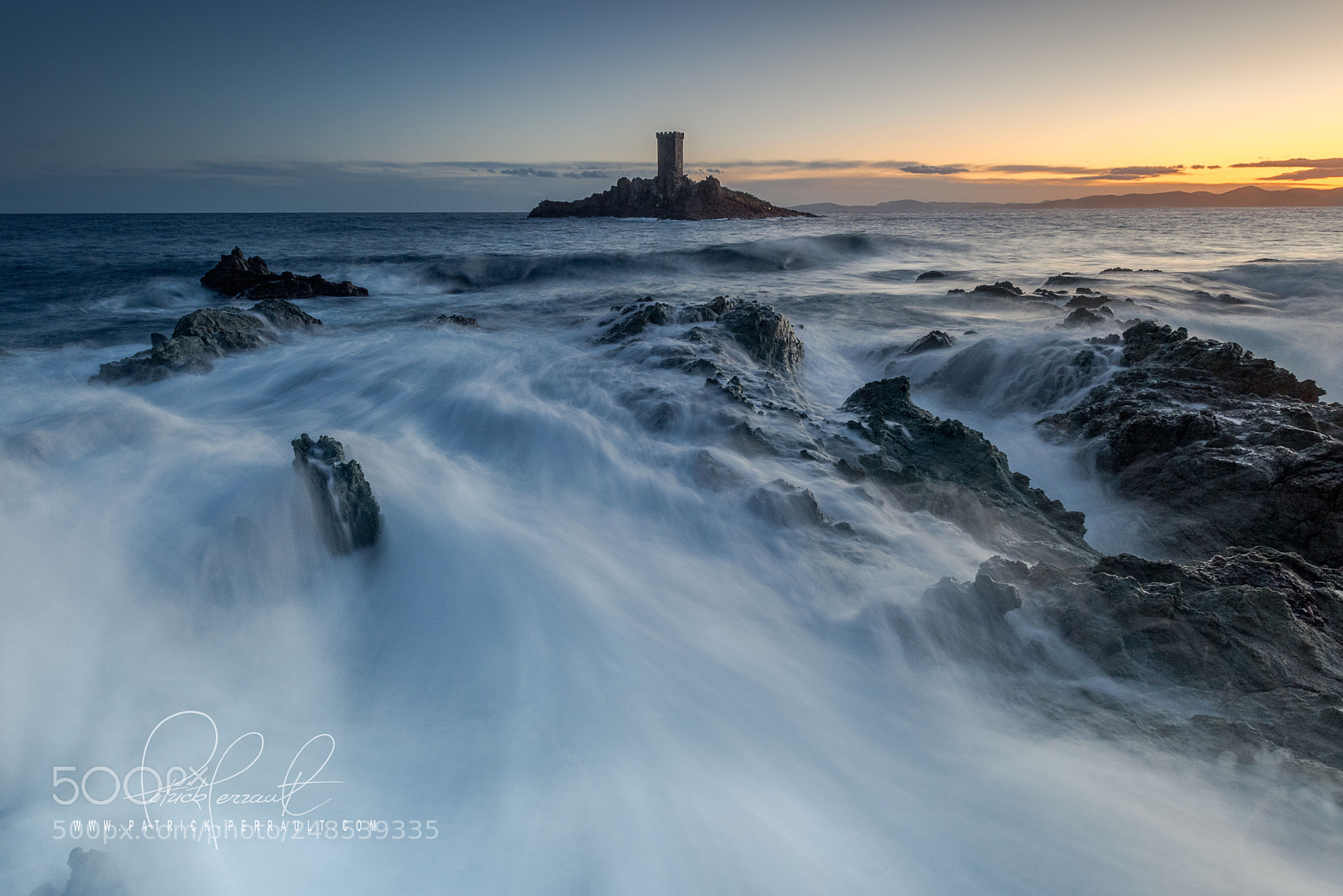 Nikon D810 sample photo. Ile d'or wave photography