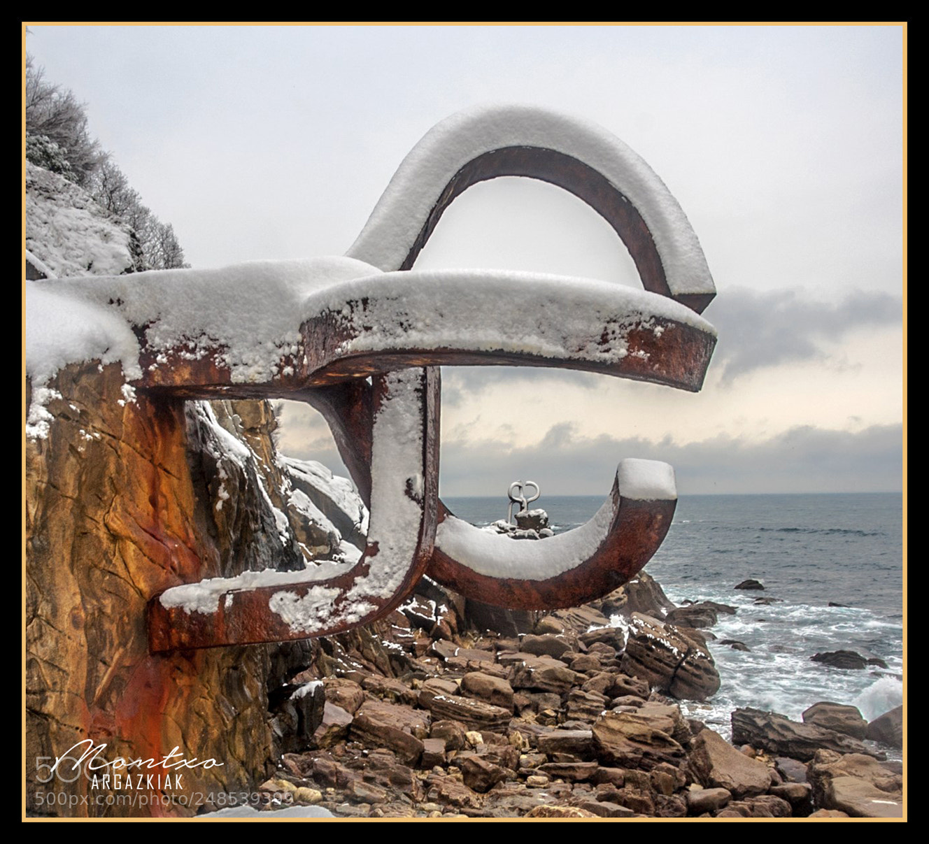 Nikon D700 sample photo. Snow....donostia 28-02-18 photography