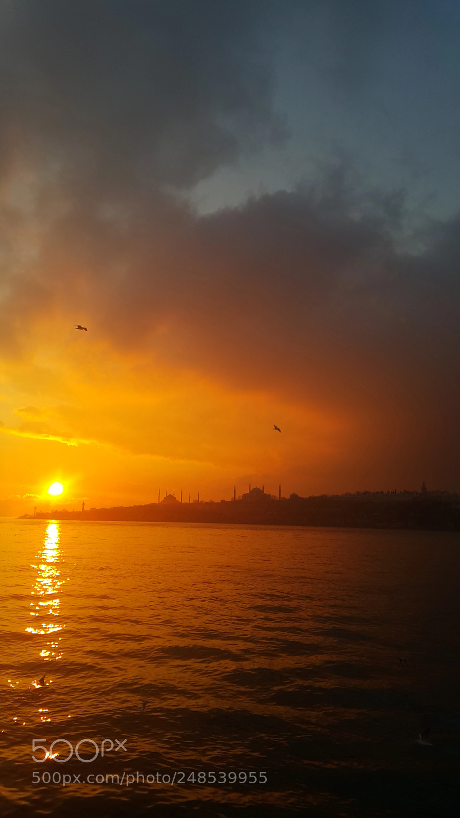 Samsung Galaxy Note4 sample photo. İstanbul bosphorus sunset photography