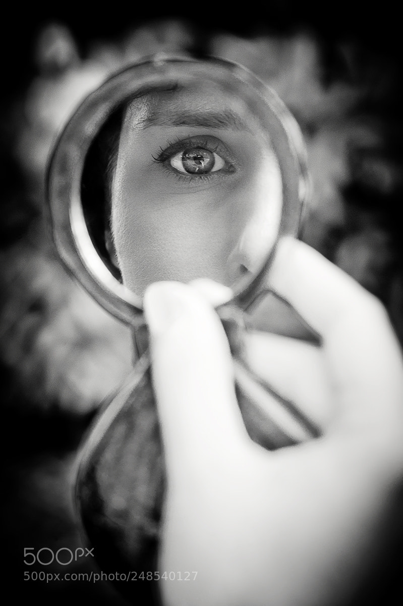 Nikon D700 sample photo. A reflection of her photography