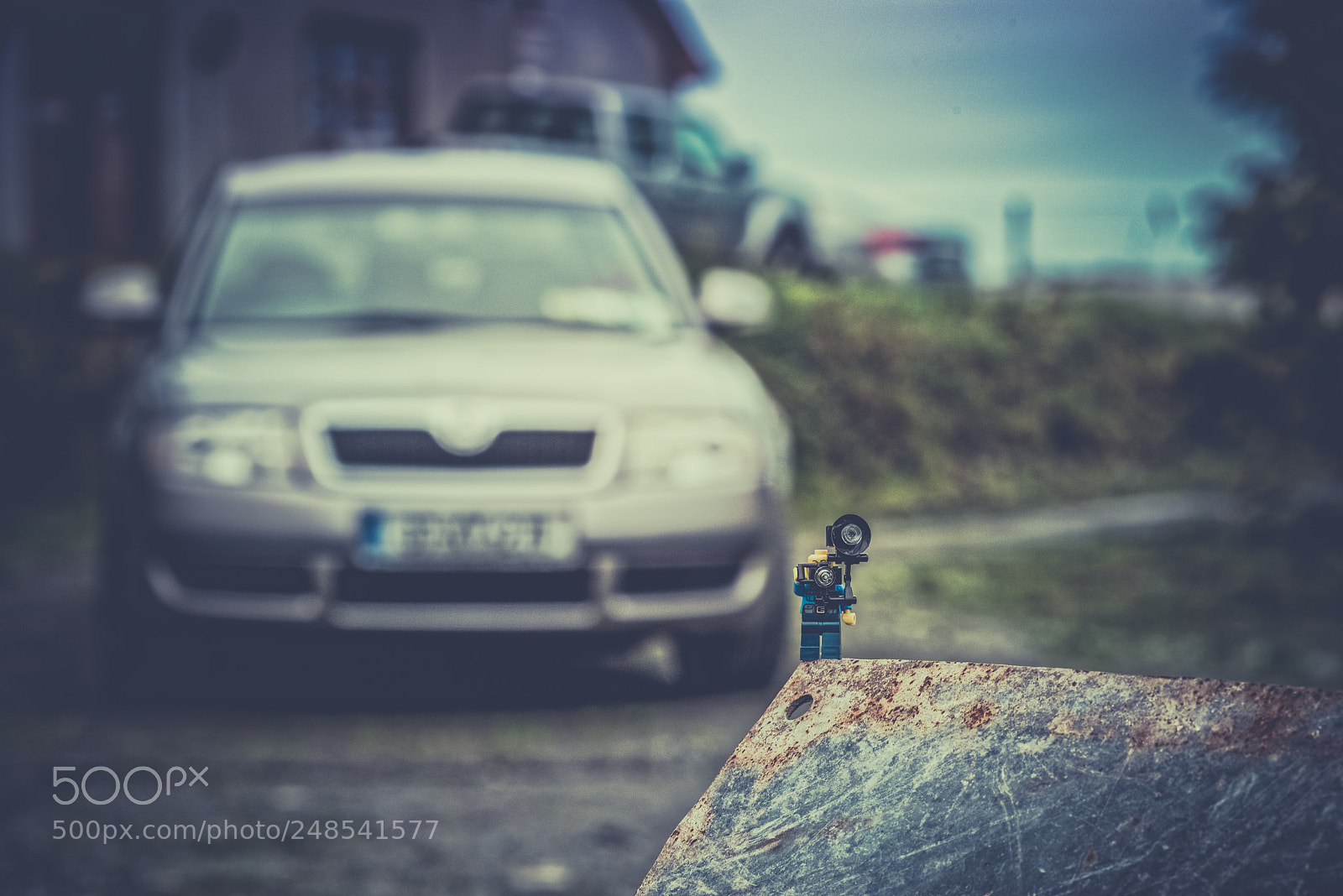 Nikon D810 sample photo. Lego man photographer photography