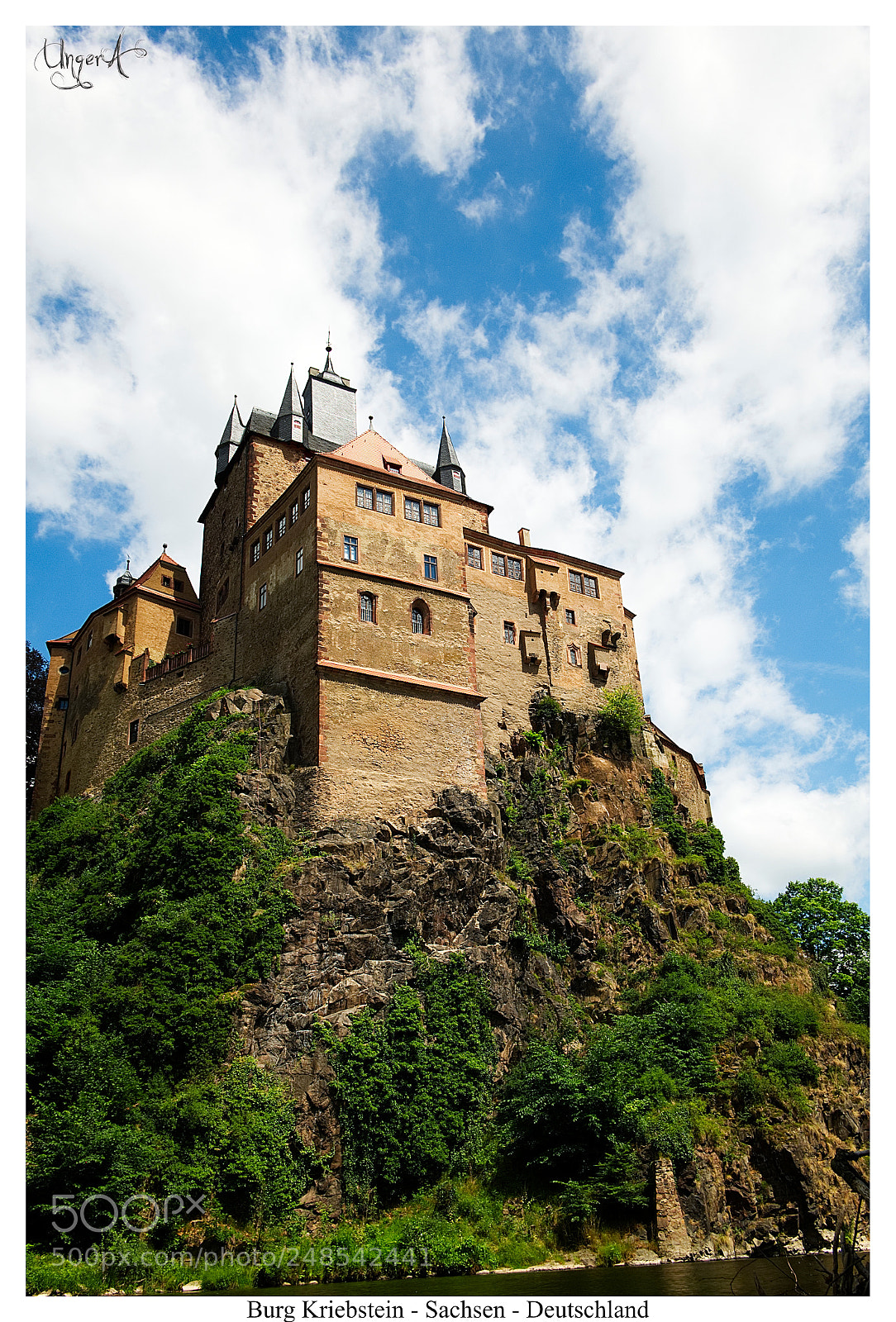 Fujifilm X-A1 sample photo. Burg kriebstein photography