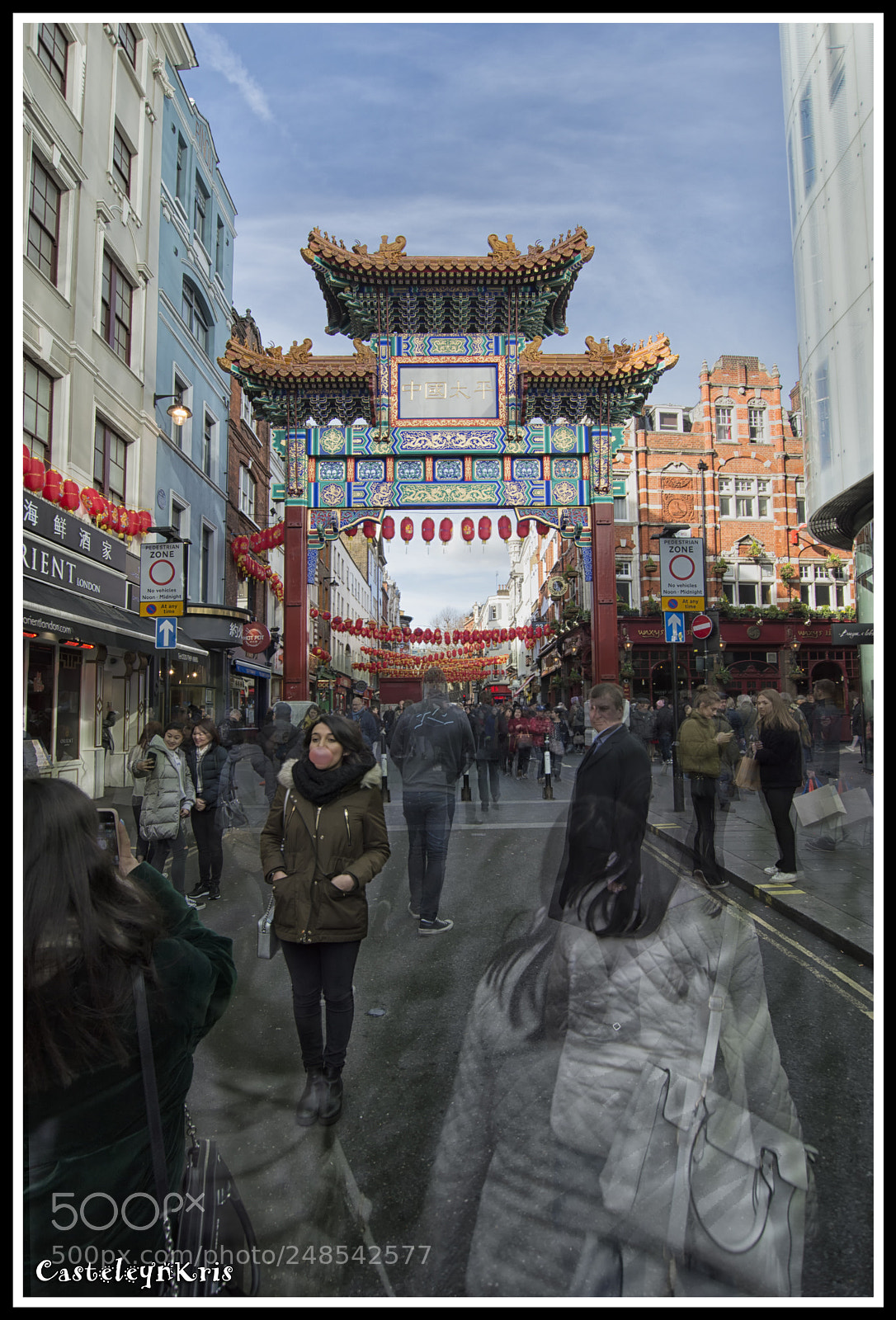Nikon D3200 sample photo. China town photography