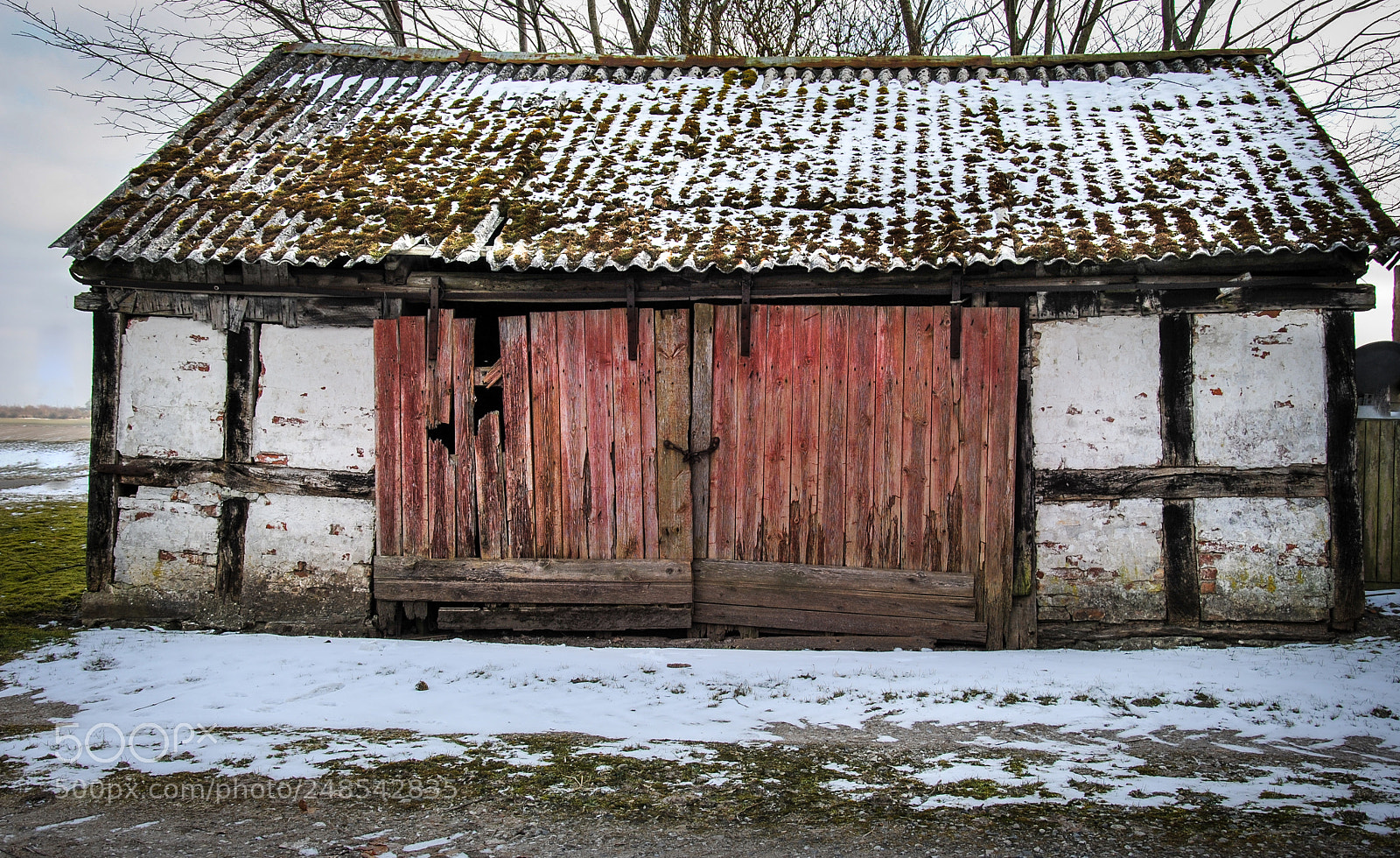 Nikon D3000 sample photo. Old farmhouse photography