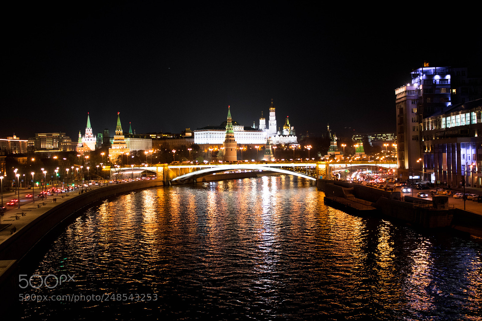 Canon EOS 760D (EOS Rebel T6s / EOS 8000D) sample photo. Московские ночи photography