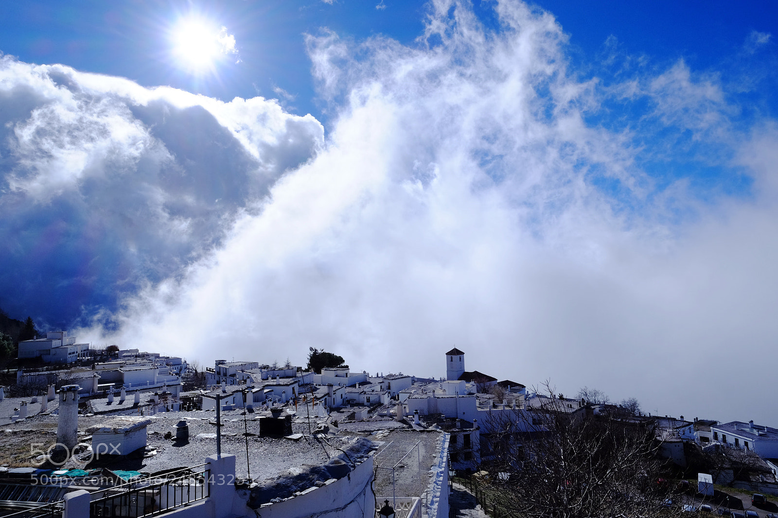 Fujifilm X-T1 sample photo. Wonderfull clouds above capeliera photography