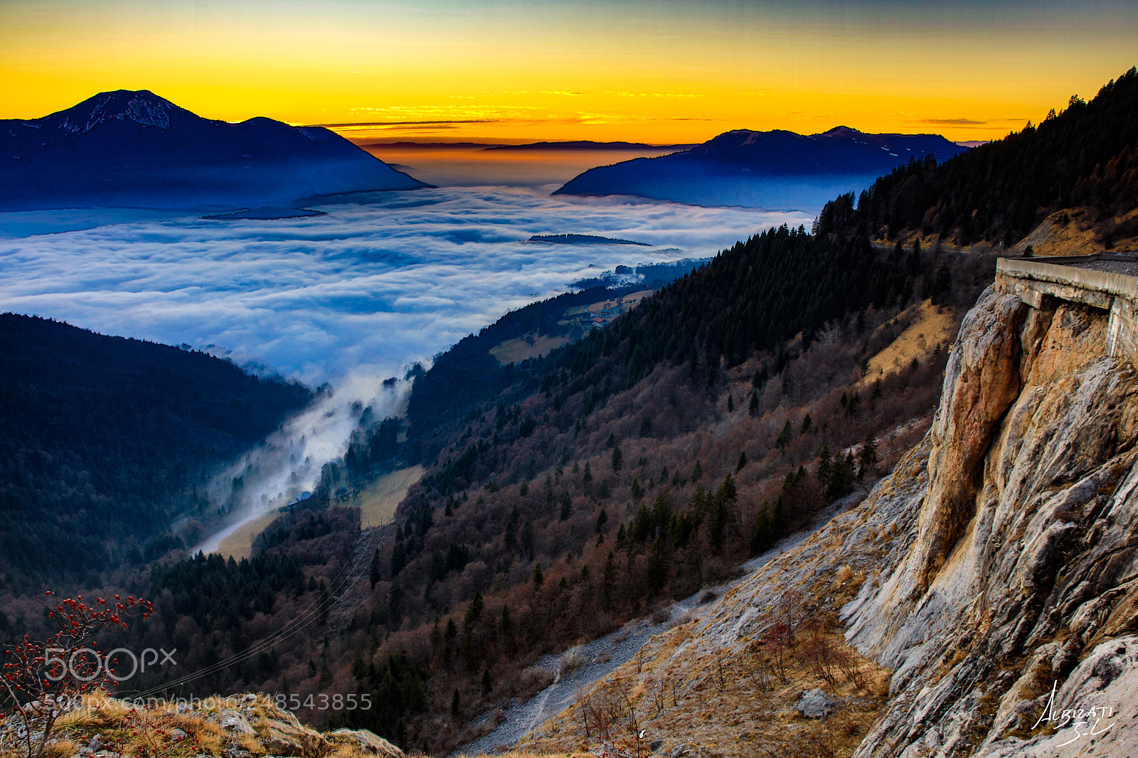 Canon EOS 5DS sample photo. Sunset on cloud sea photography