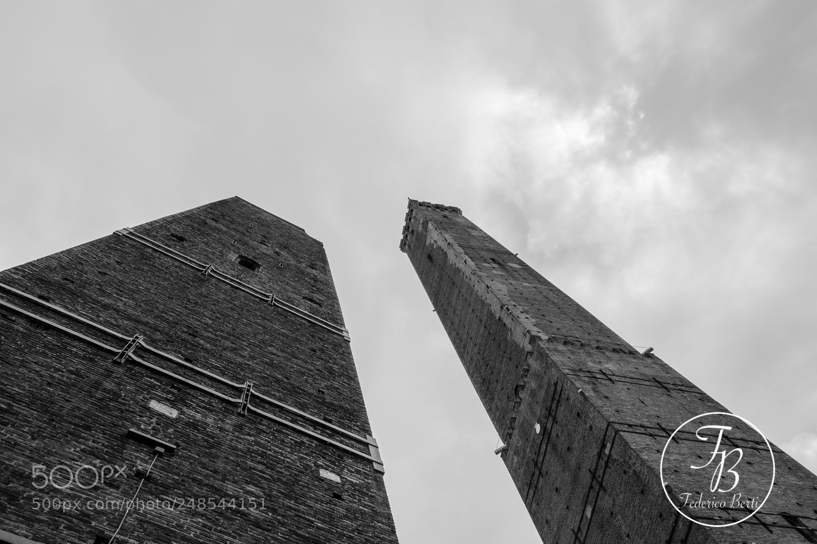 Nikon D3100 sample photo. Towers of bologna photography