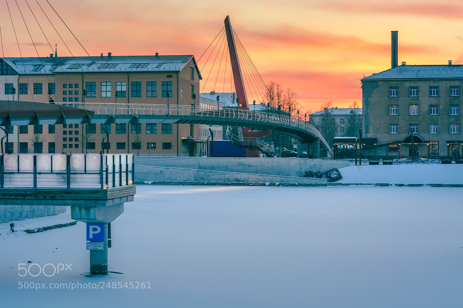 Nikon D5200 sample photo. Sunset over the city photography