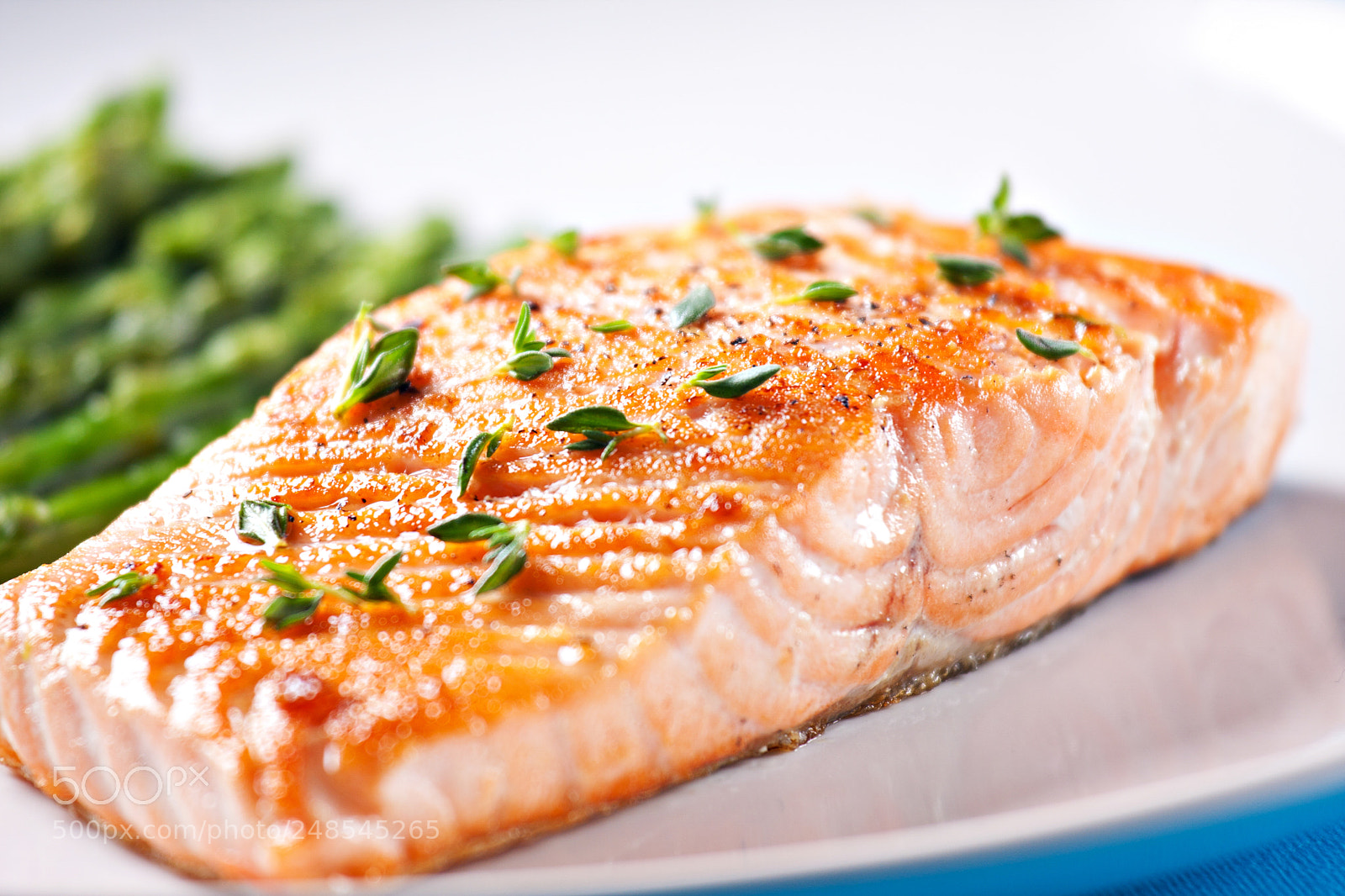 Canon EOS 40D sample photo. Fillet of salmon with photography