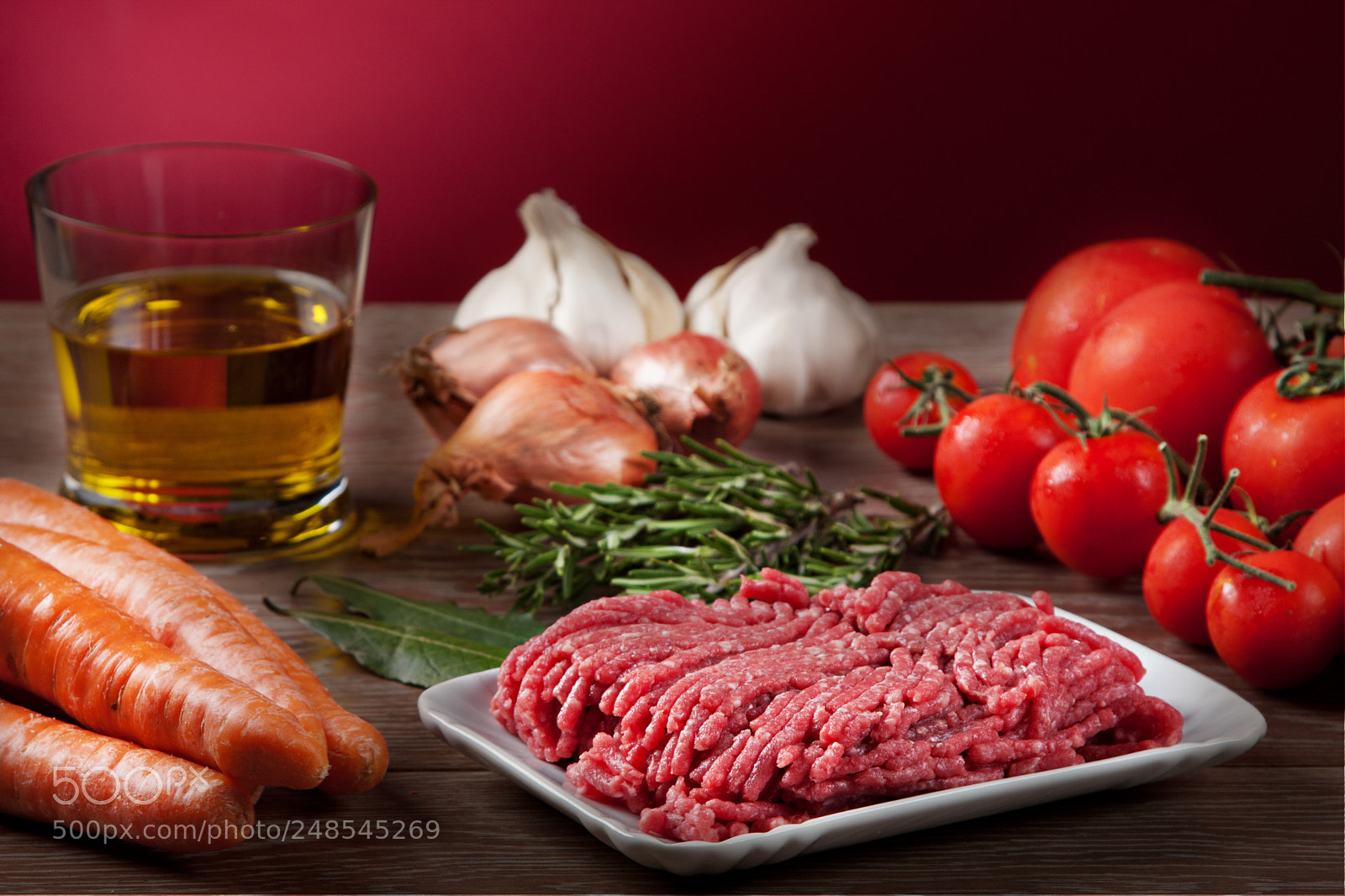 Canon EOS 40D sample photo. Ingredients for the bolognese photography