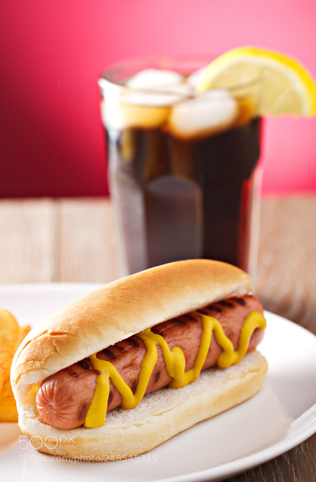 Canon EOS 7D sample photo. Hotdog and fries with photography