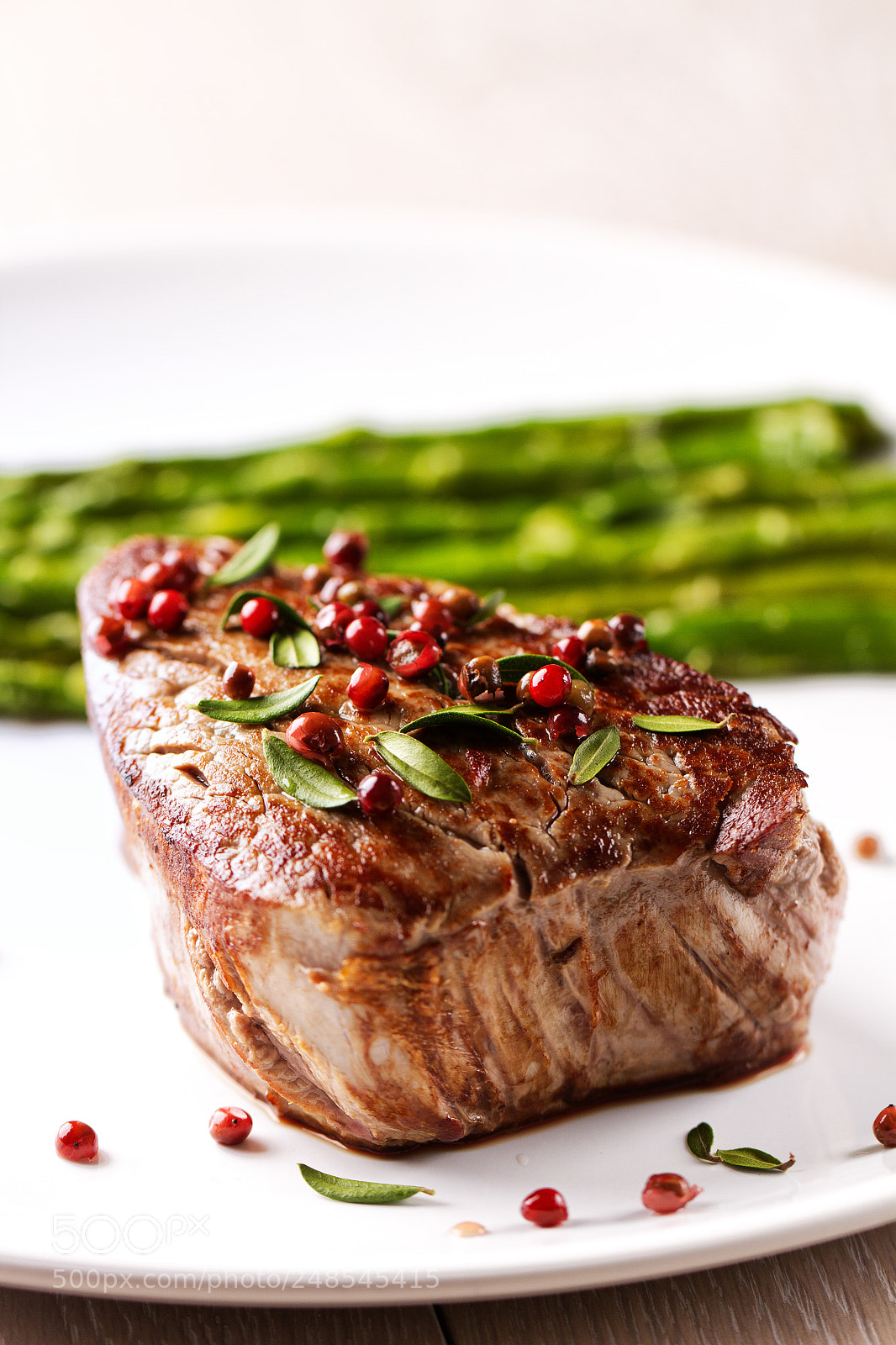 Canon EOS 7D sample photo. Beef fillet with pink photography