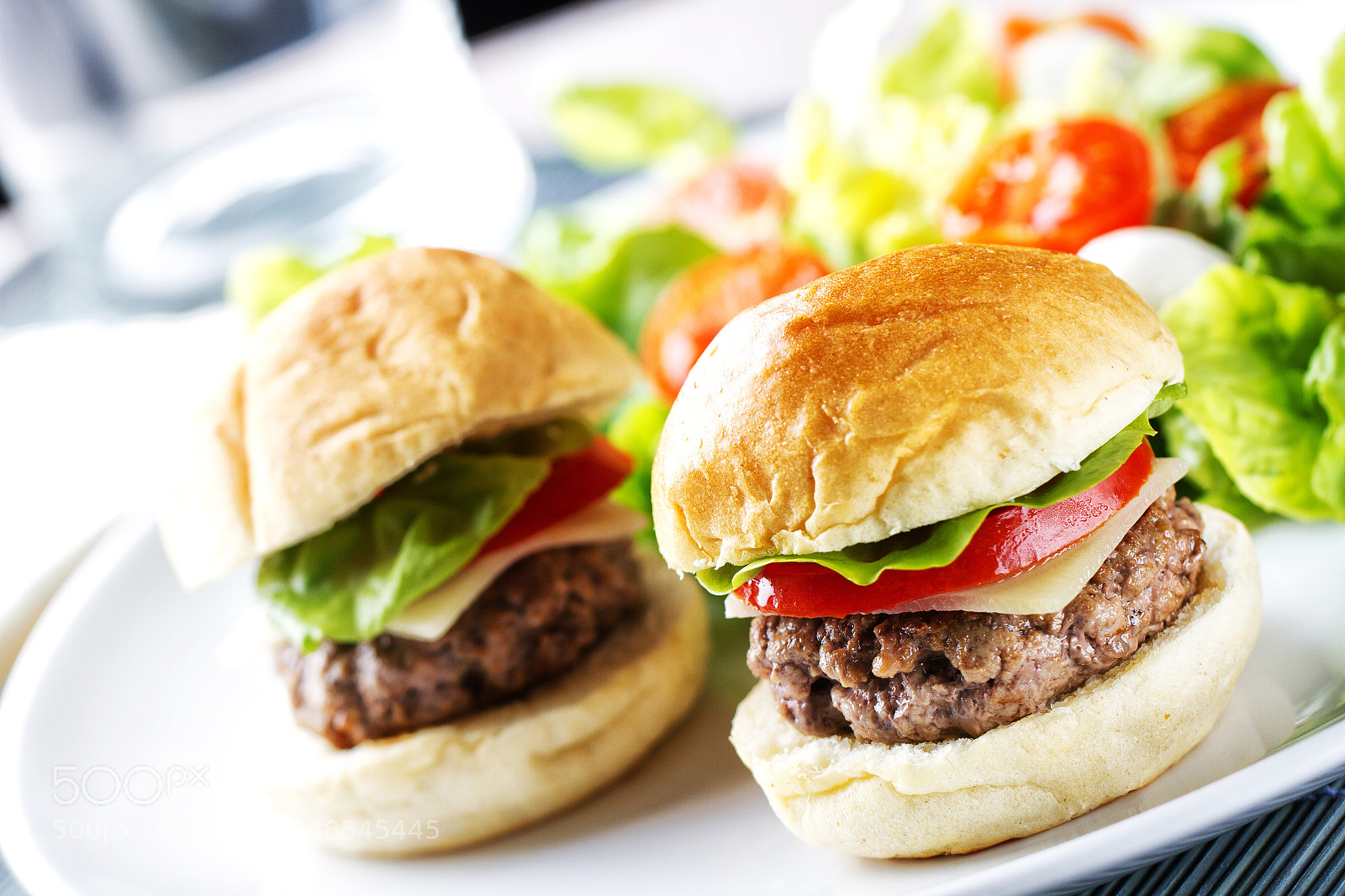 Canon EOS 7D sample photo. Mini hanburger with mixed photography