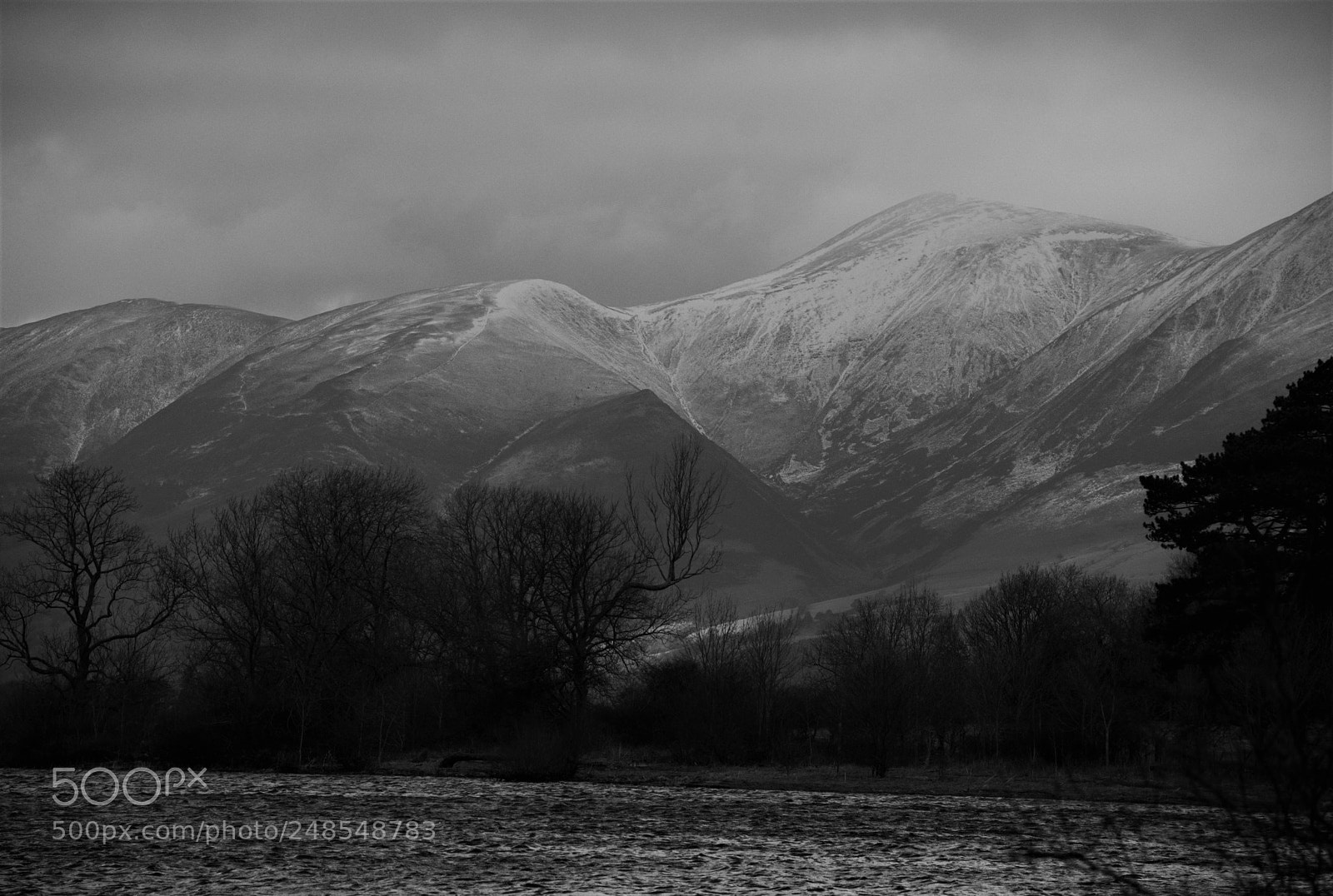Nikon D600 sample photo. Snow on the fells photography