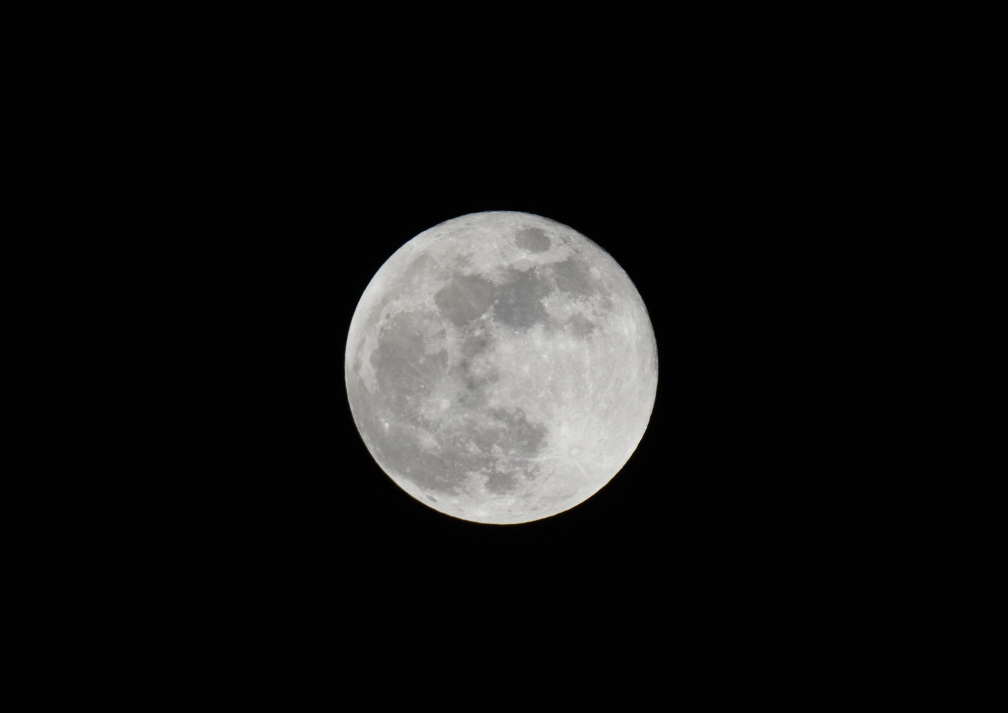 Nikon D750 sample photo. The moon photography