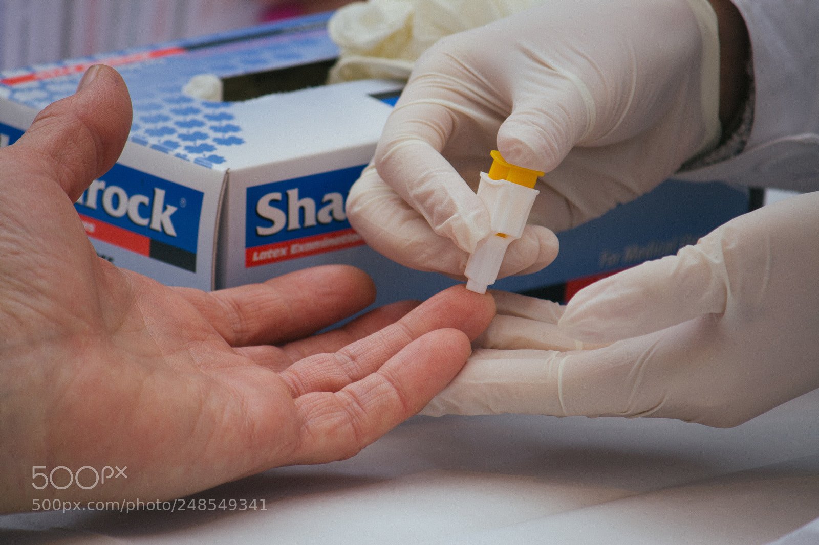Canon EOS 40D sample photo. Glucose level testing photography