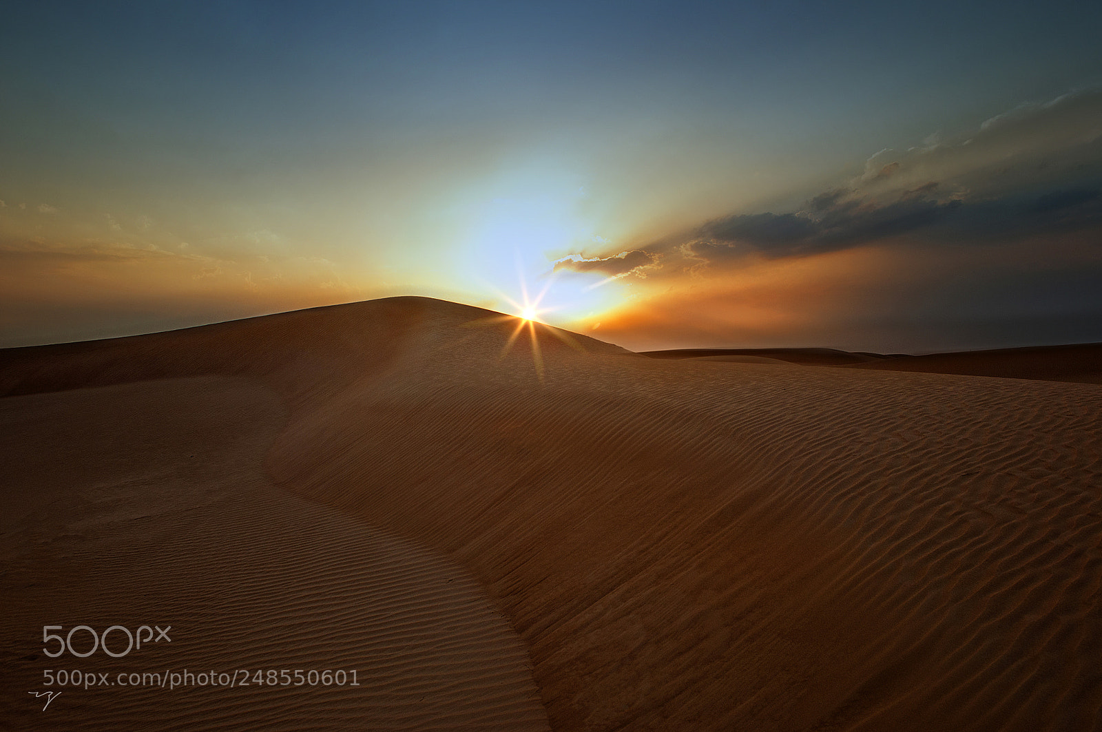 Nikon D90 sample photo. Dune crepusalar light photography