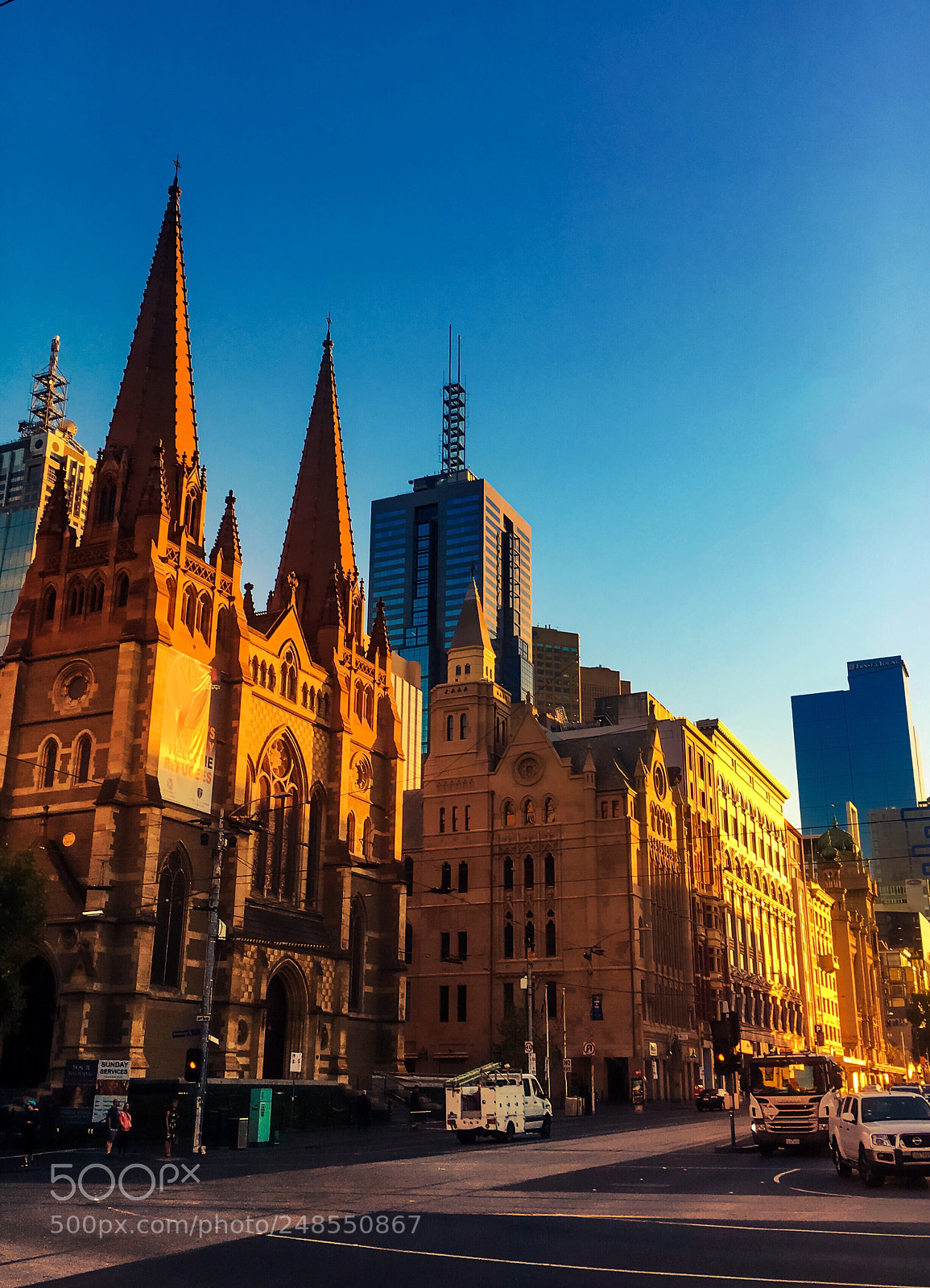 Apple iPhone 6s sample photo. Flinders street photography