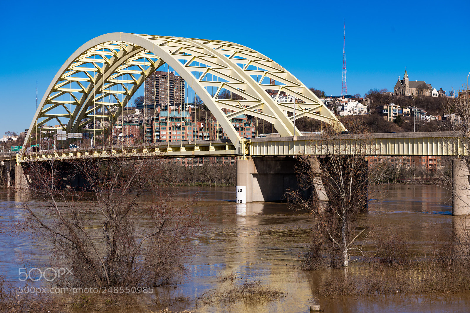 Nikon D810 sample photo. Cincy flood photography