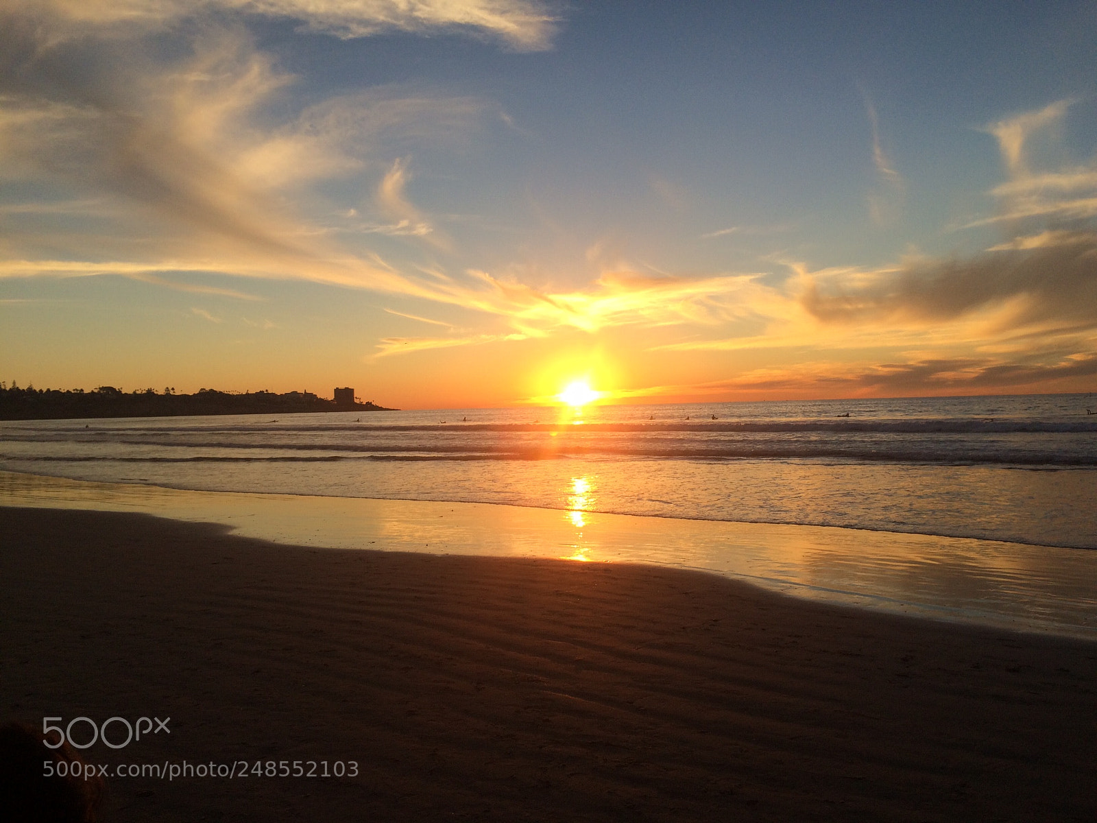 Apple iPhone 5s sample photo. West coast sunset photography