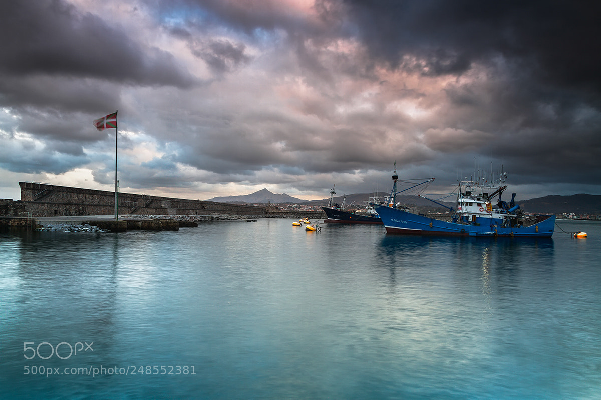 Canon EOS 7D sample photo. Puerto hondarribia photography