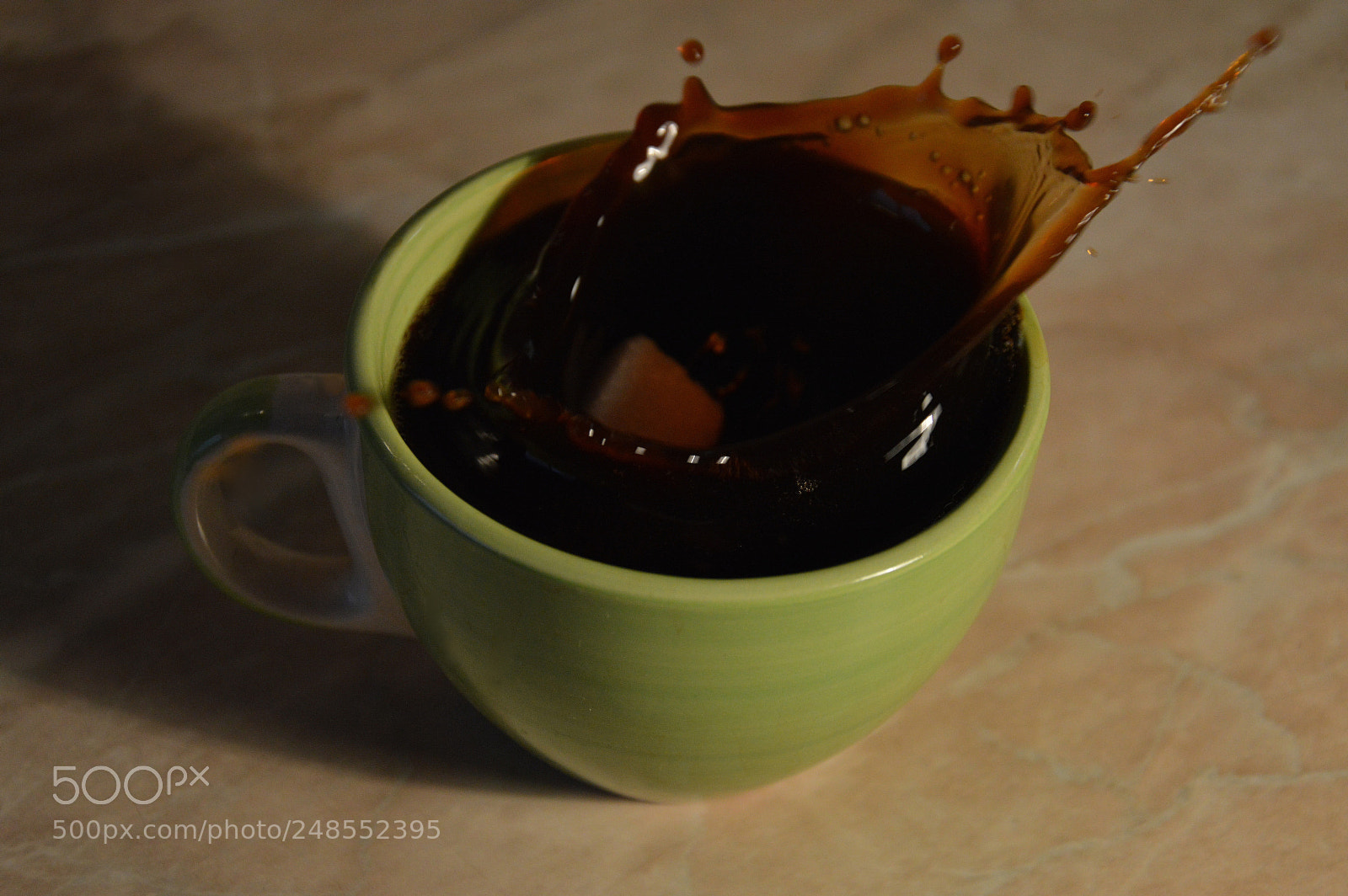 Nikon D3200 sample photo. Coffee photography