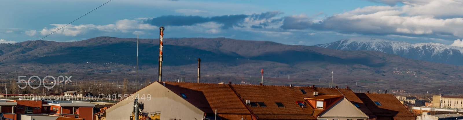 Nikon D5300 sample photo. Panorama suva planina photography