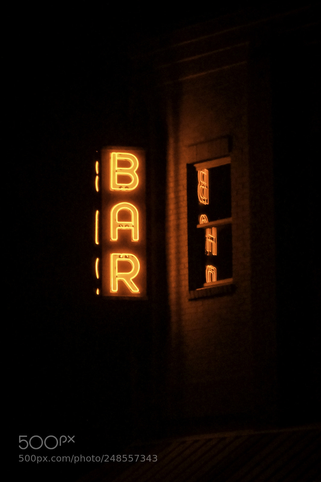 Sony a6000 sample photo. The bar scene photography