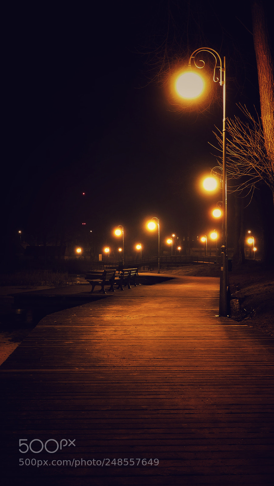 Sony Cyber-shot DSC-HX300 sample photo. Złotów night photography